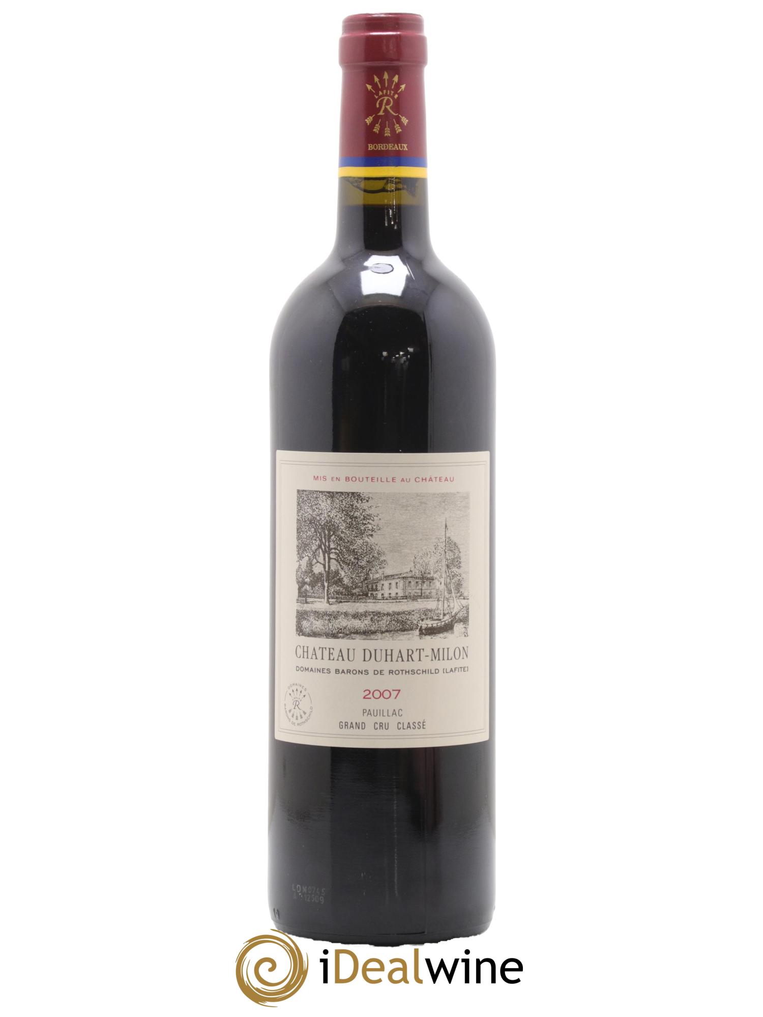 Château Duhart-Milon 4ème Grand Cru Classé 2007 - Lotto di 1 bottiglia - 0