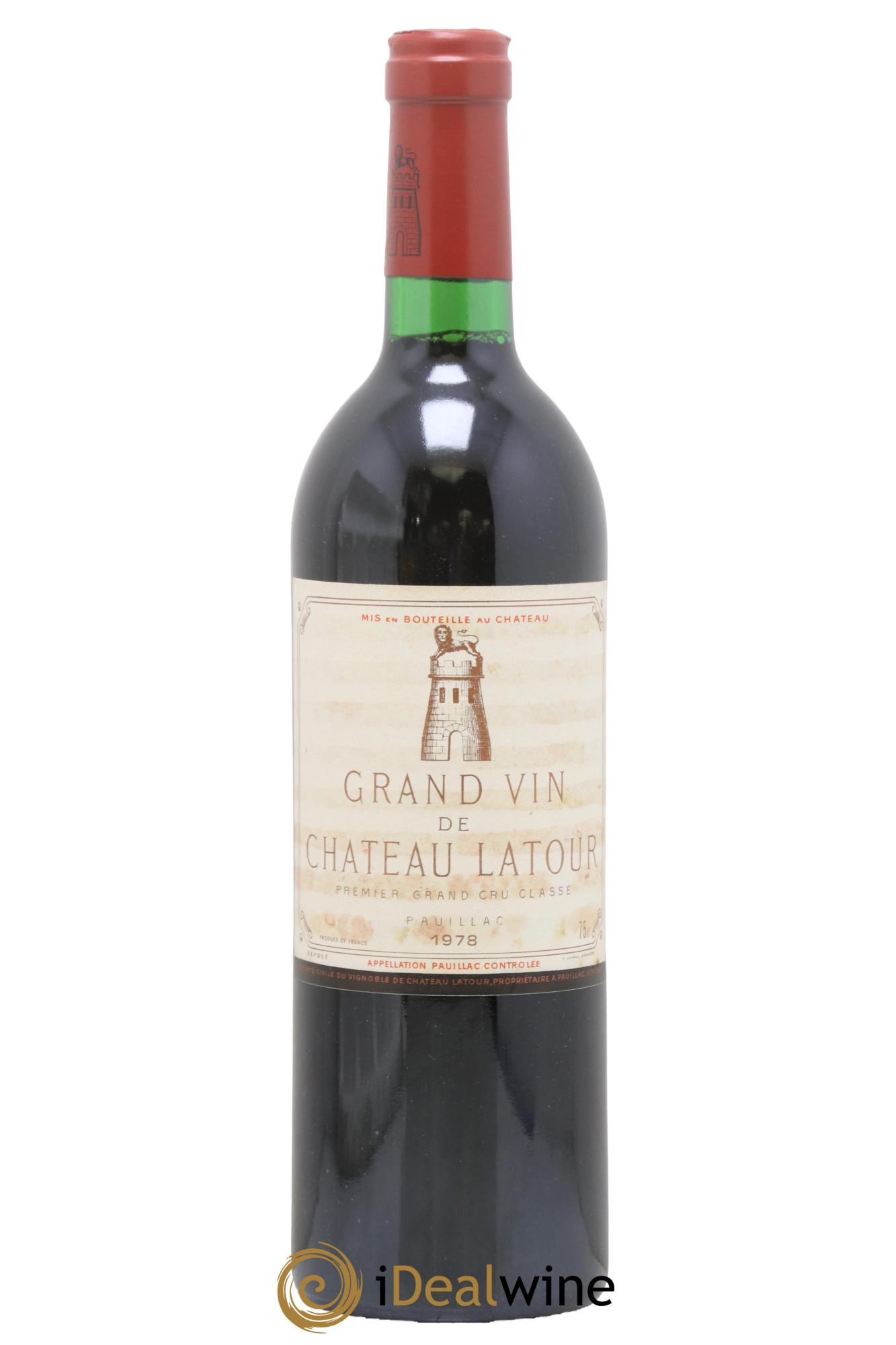 Château Latour 1er Grand Cru Classé 1978 - Posten von 1 Flasche - 0