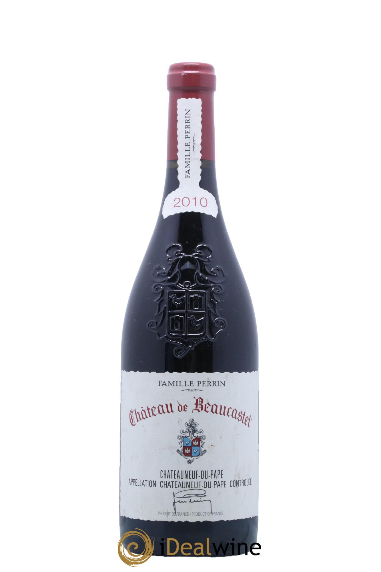 Châteauneuf-du-Pape Château de Beaucastel Famille Perrin 2010 - Lot de 1 bouteille - 0