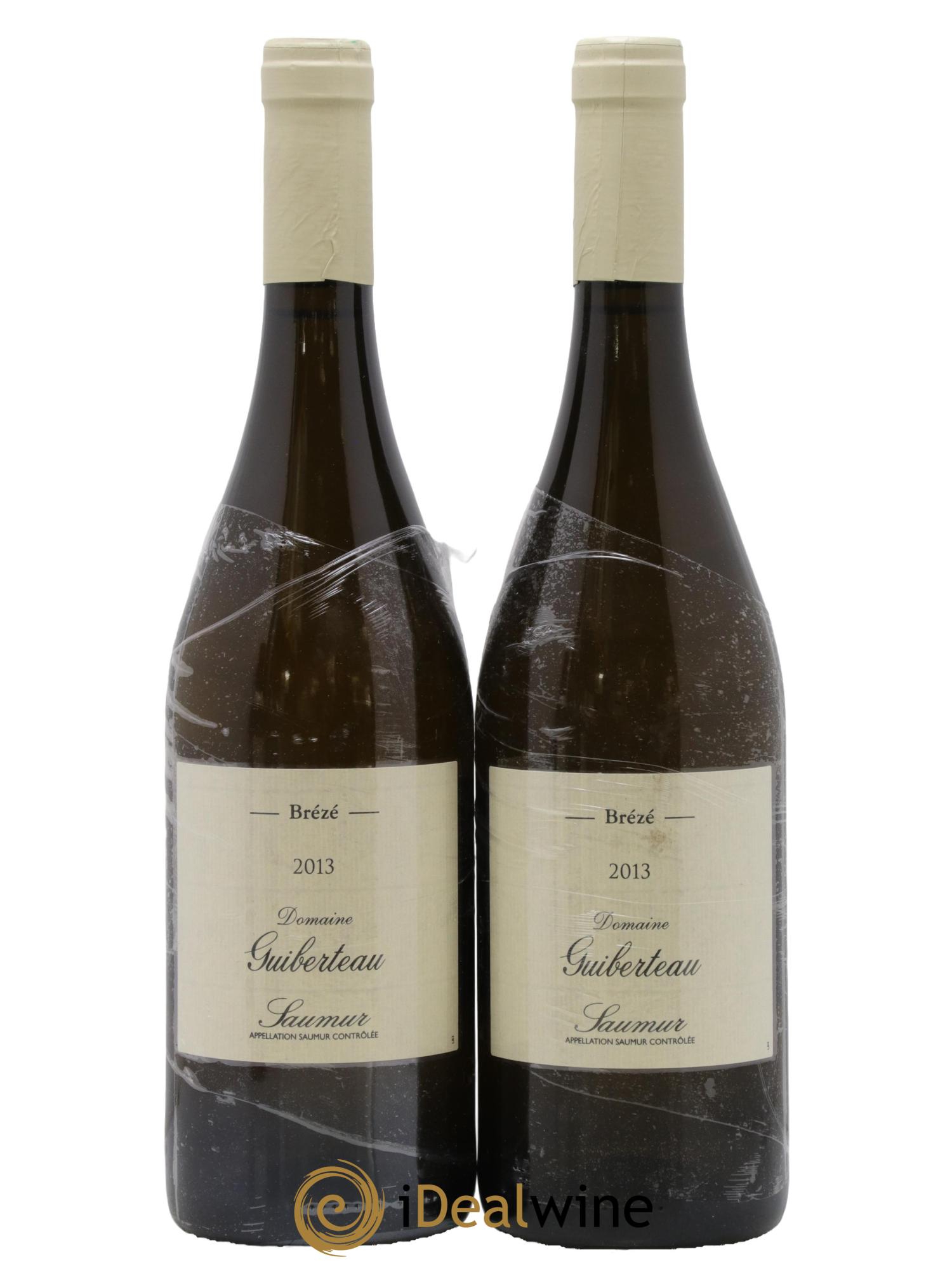 Saumur Brézé Domaine Guiberteau 2013 - Lot de 2 bouteilles - 0