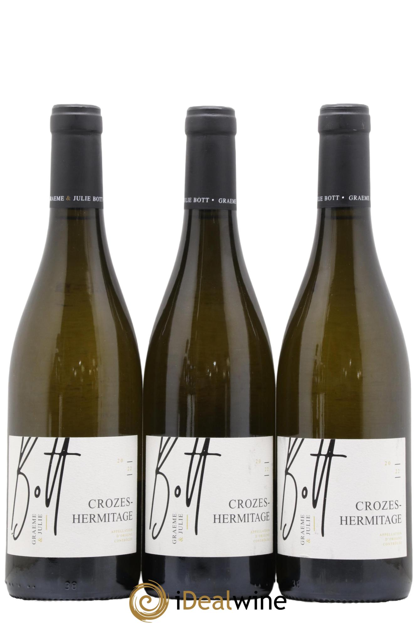 Crozes-Hermitage Domaine Graeme et Julie Bott 2022 - Lot de 3 bouteilles - 0