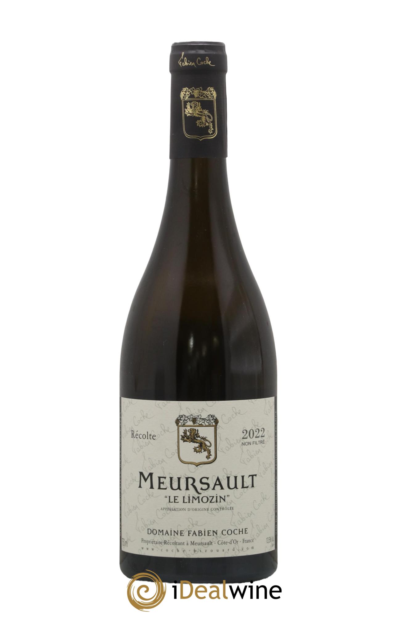 Meursault Le Limozin Fabien Coche 2022 - Posten von 1 Flasche - 0