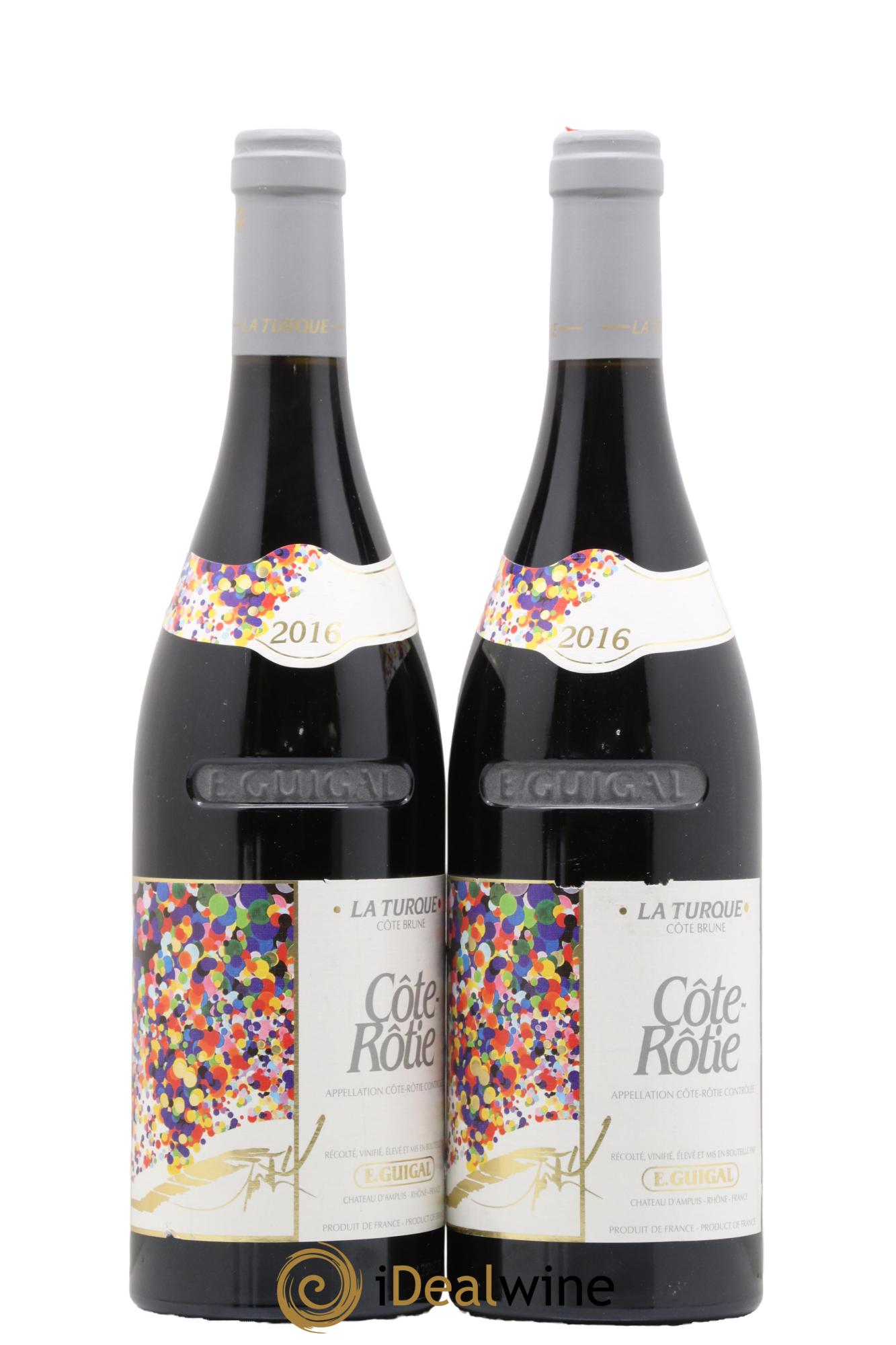 Côte-Rôtie La Turque Guigal 2016 - Lot de 2 bouteilles - 0