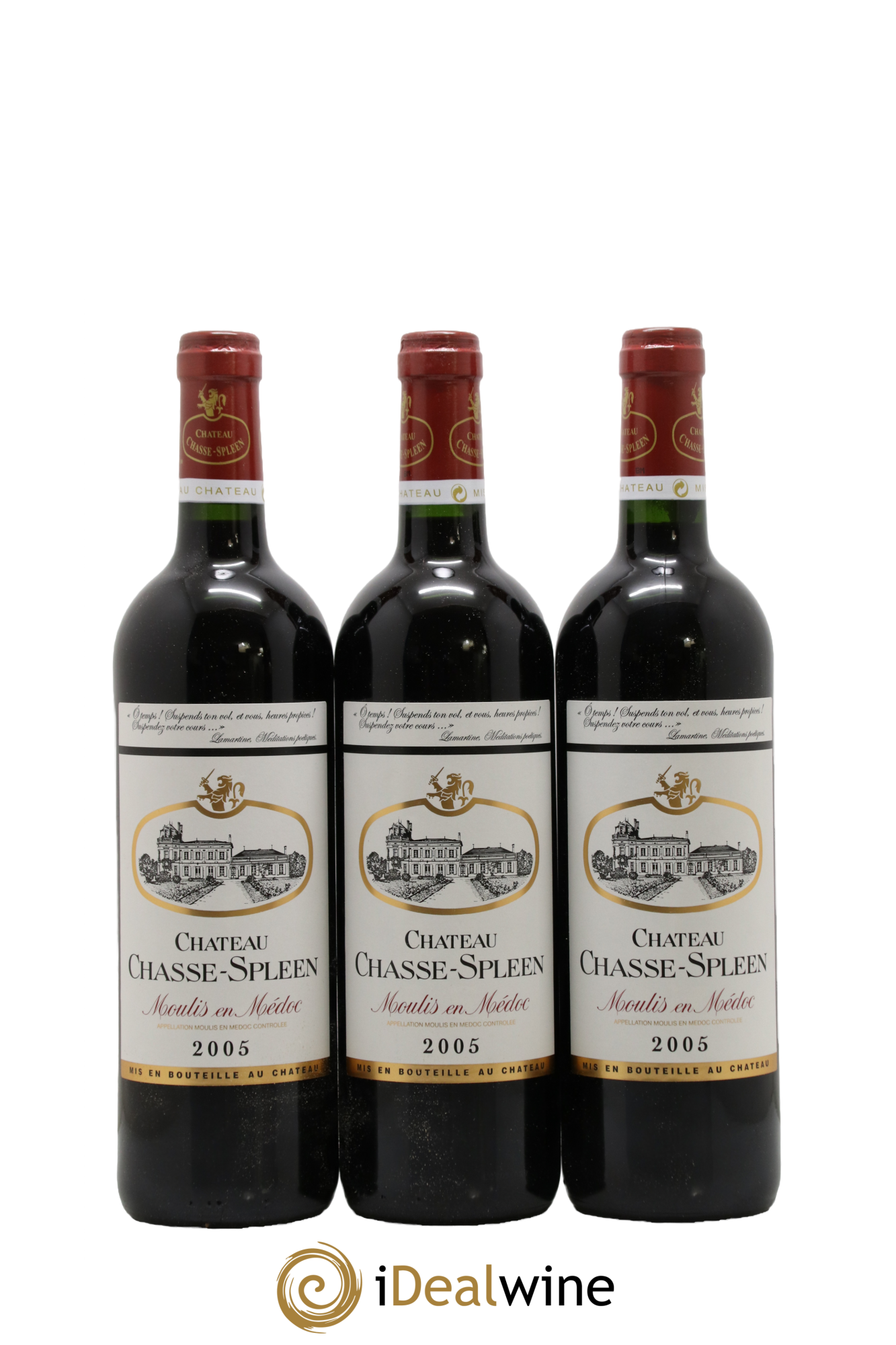 Château Chasse Spleen 2005 - Lotto di 6 bottiglie - 2