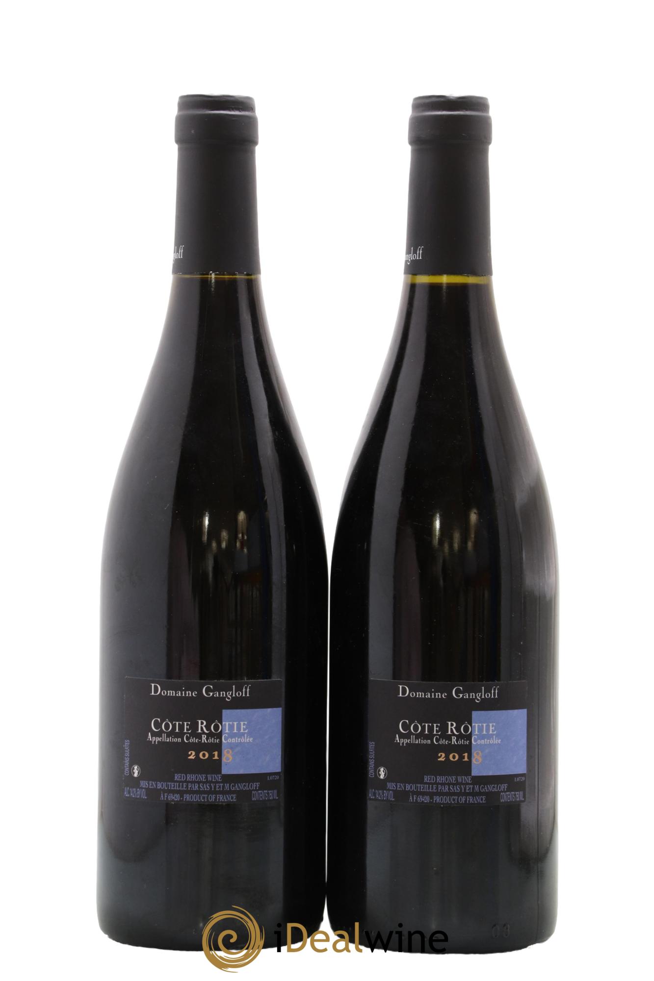 Côte-Rôtie La Barbarine Gangloff (Domaine) 2018 - Lot of 2 bottles - 1