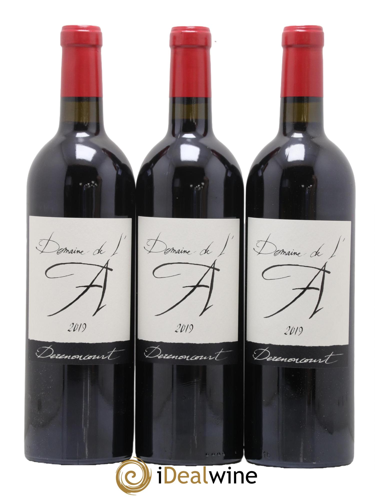 Domaine de l'A 2019 - Lot of 6 bottles - 2
