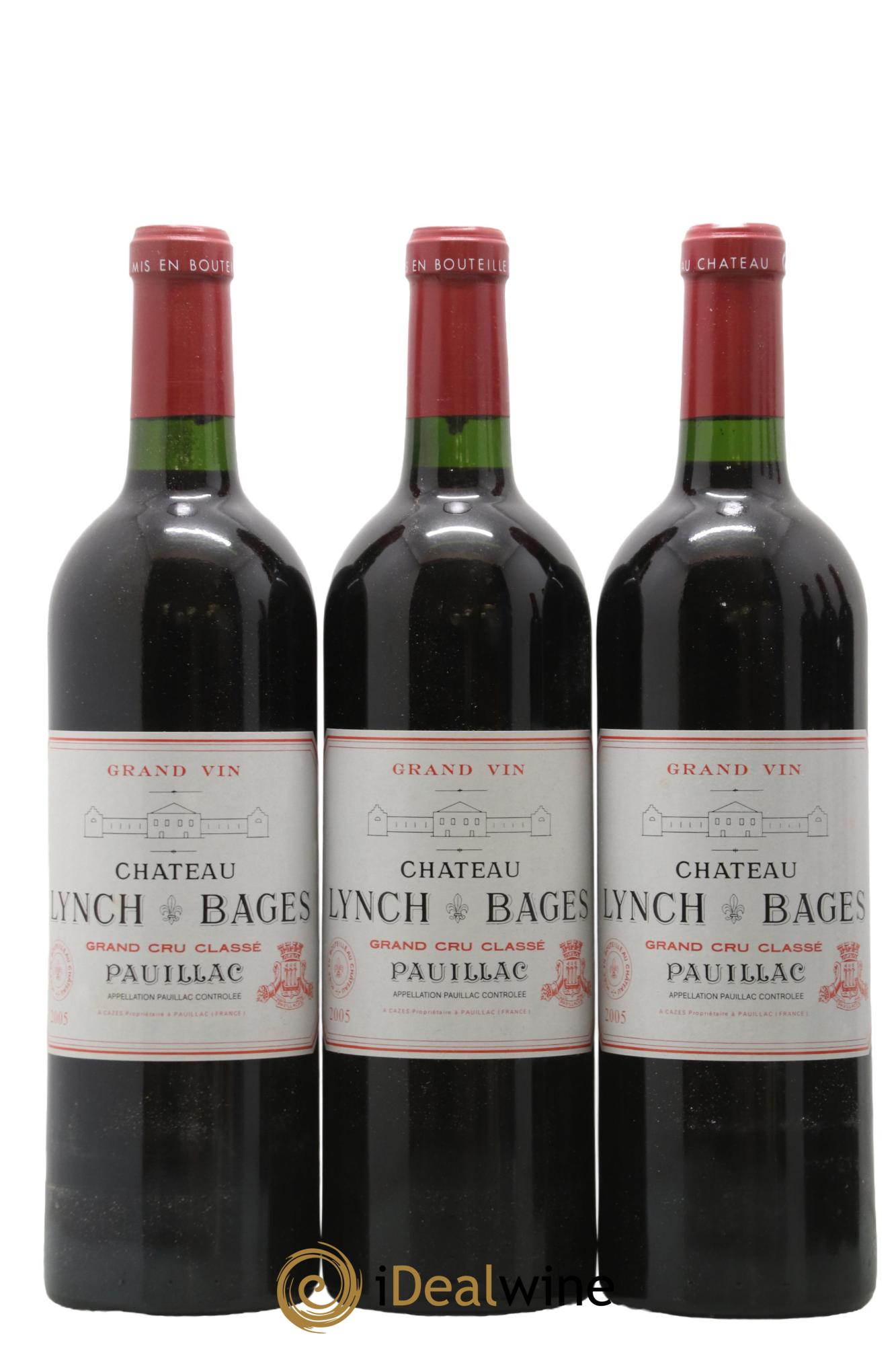 Château Lynch Bages 5ème Grand Cru Classé 2005 - Posten von 12 Flaschen - 5