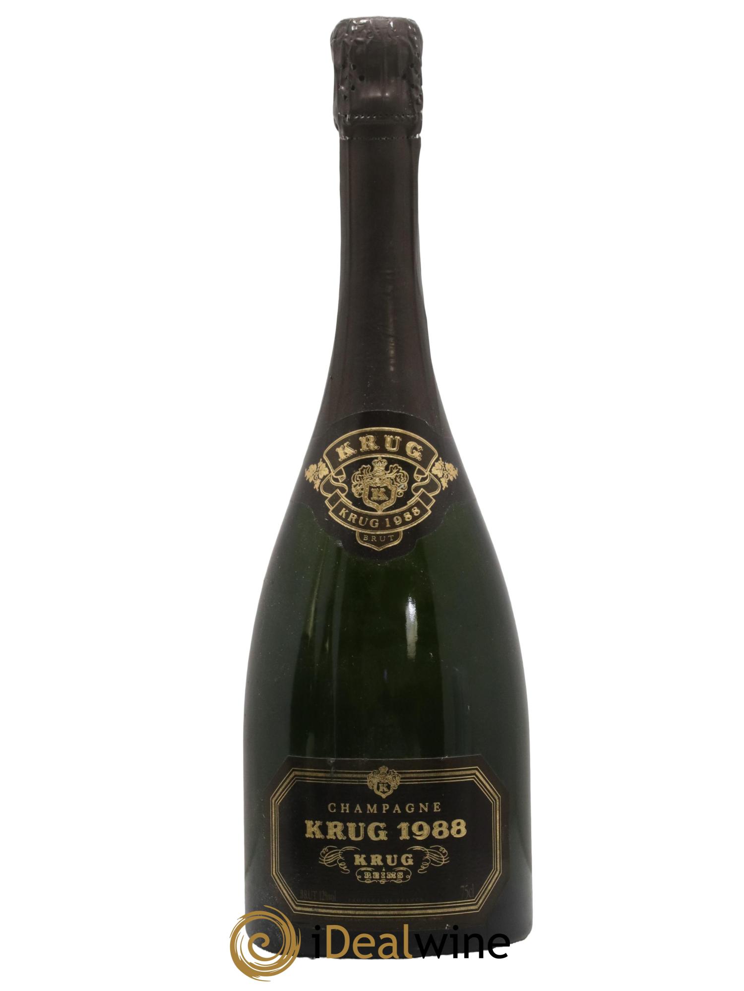 Vintage Krug 1988 - Lot de 1 bouteille - 0