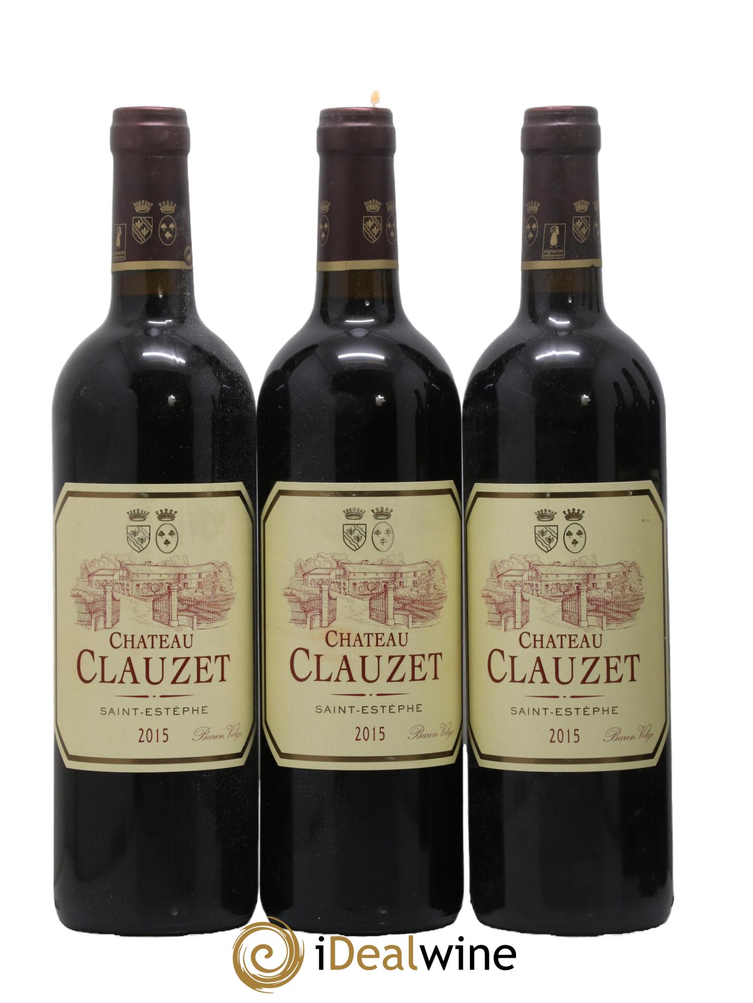 Château Clauzet 2015 - Lotto di 6 bottiglie - 1