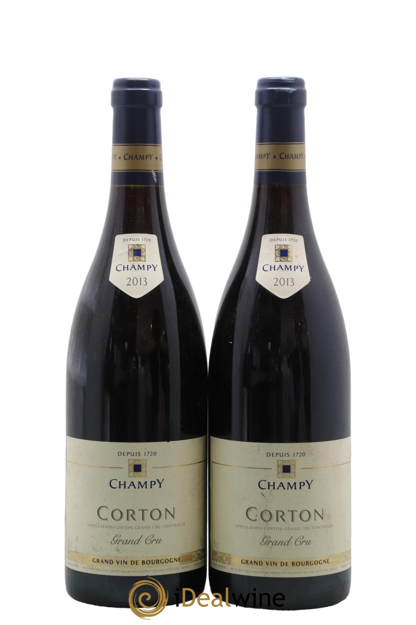 Corton Grand Cru Maison Champy 2013 - Lot de 2 bouteilles - 0