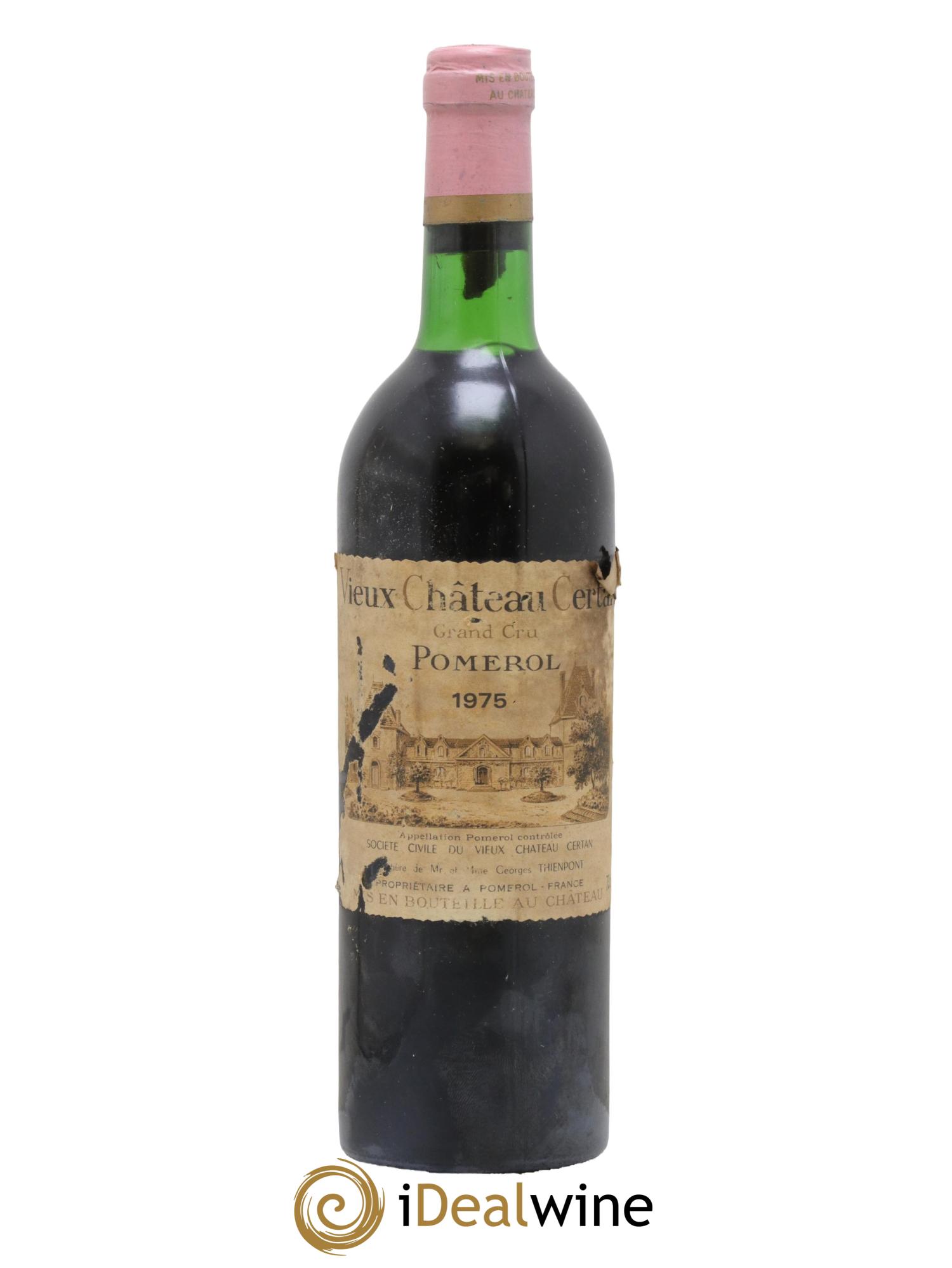 Vieux Château Certan 1975 - Lot of 1 bottle - 0