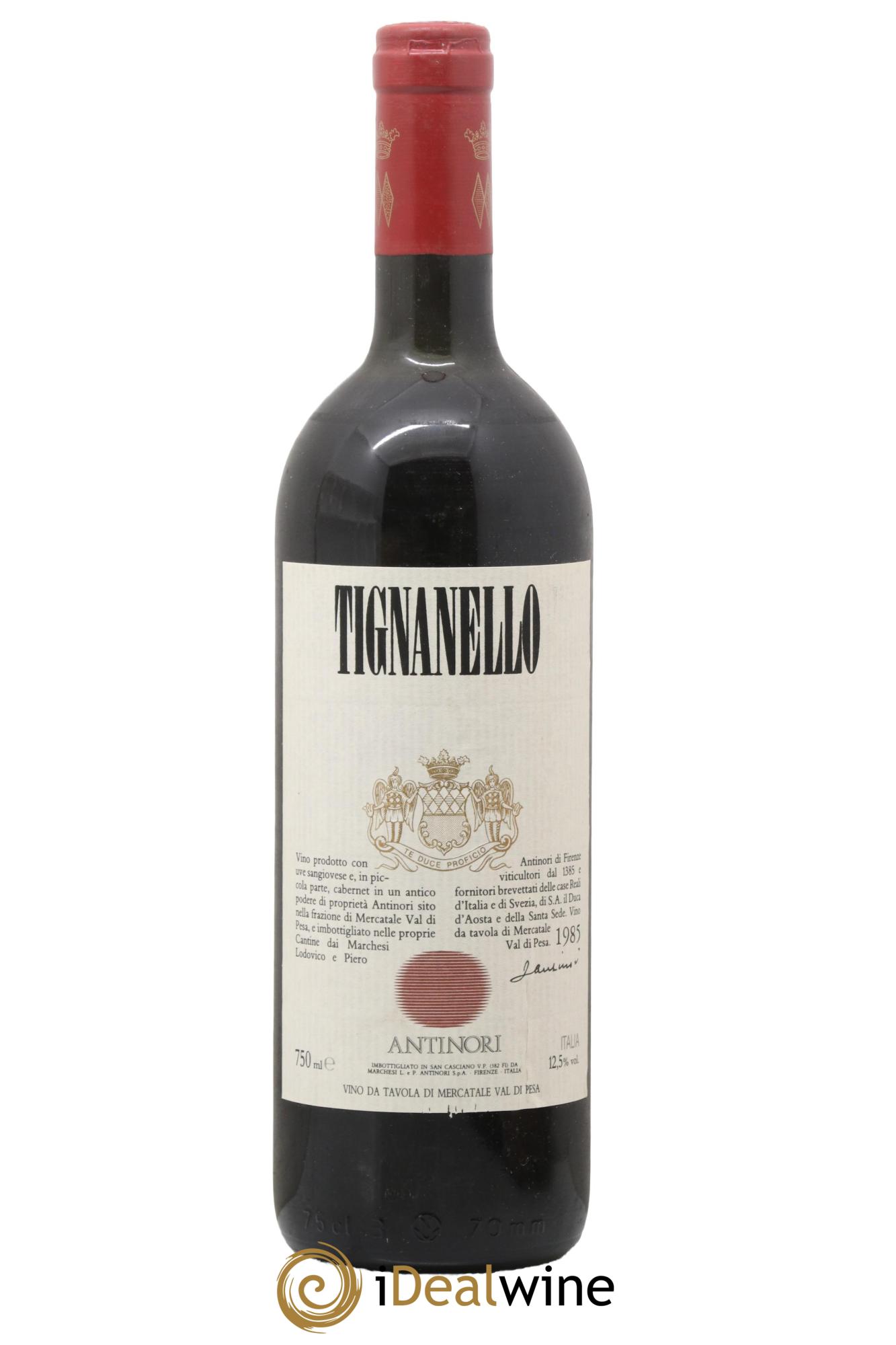 Toscana IGT Tignanello Tenuta Tignanello - Marchesi Antinori 1985 - Lot of 1 bottle - 0