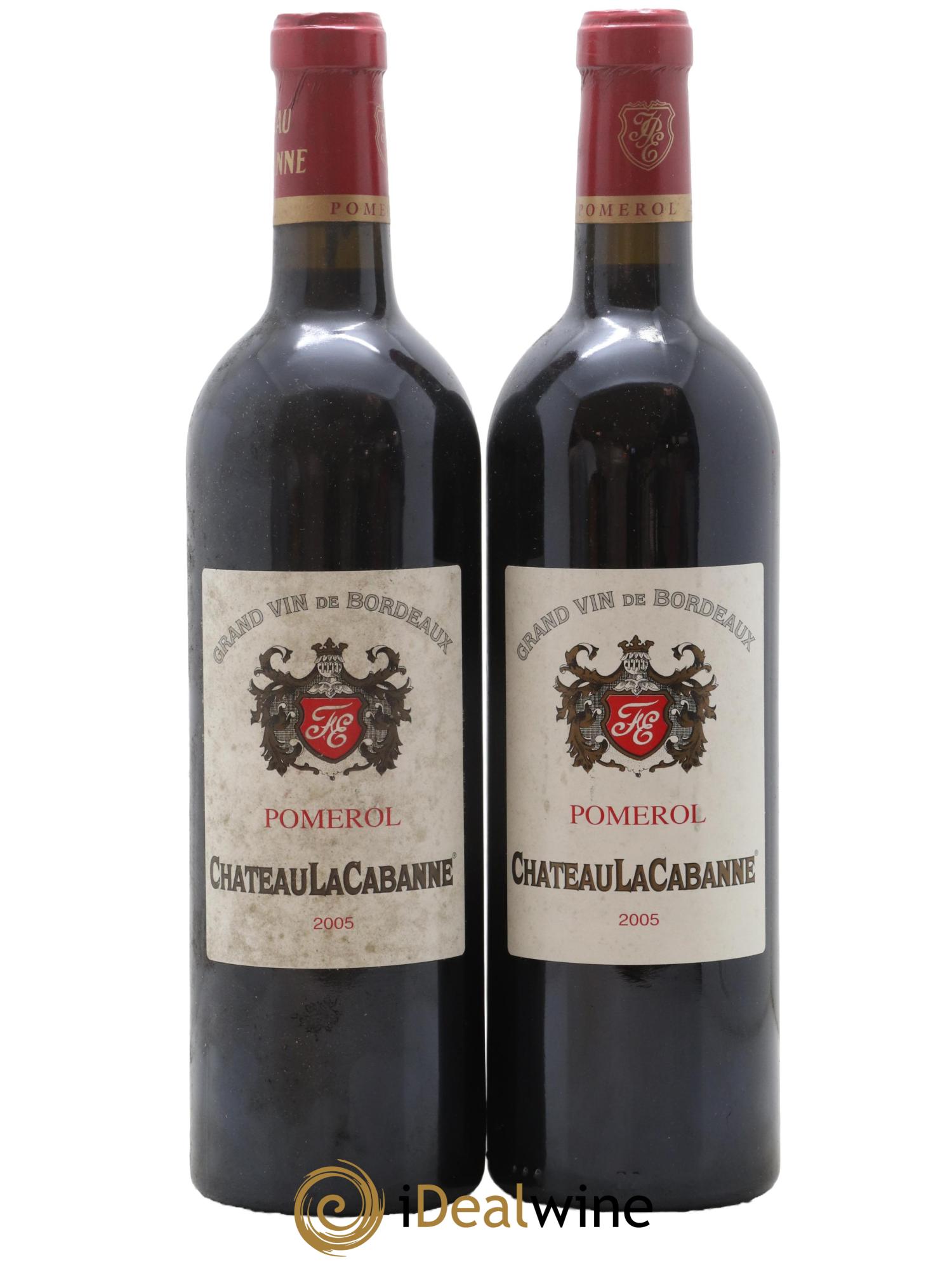 Château la Cabanne 2005 - Lot de 2 bouteilles - 0