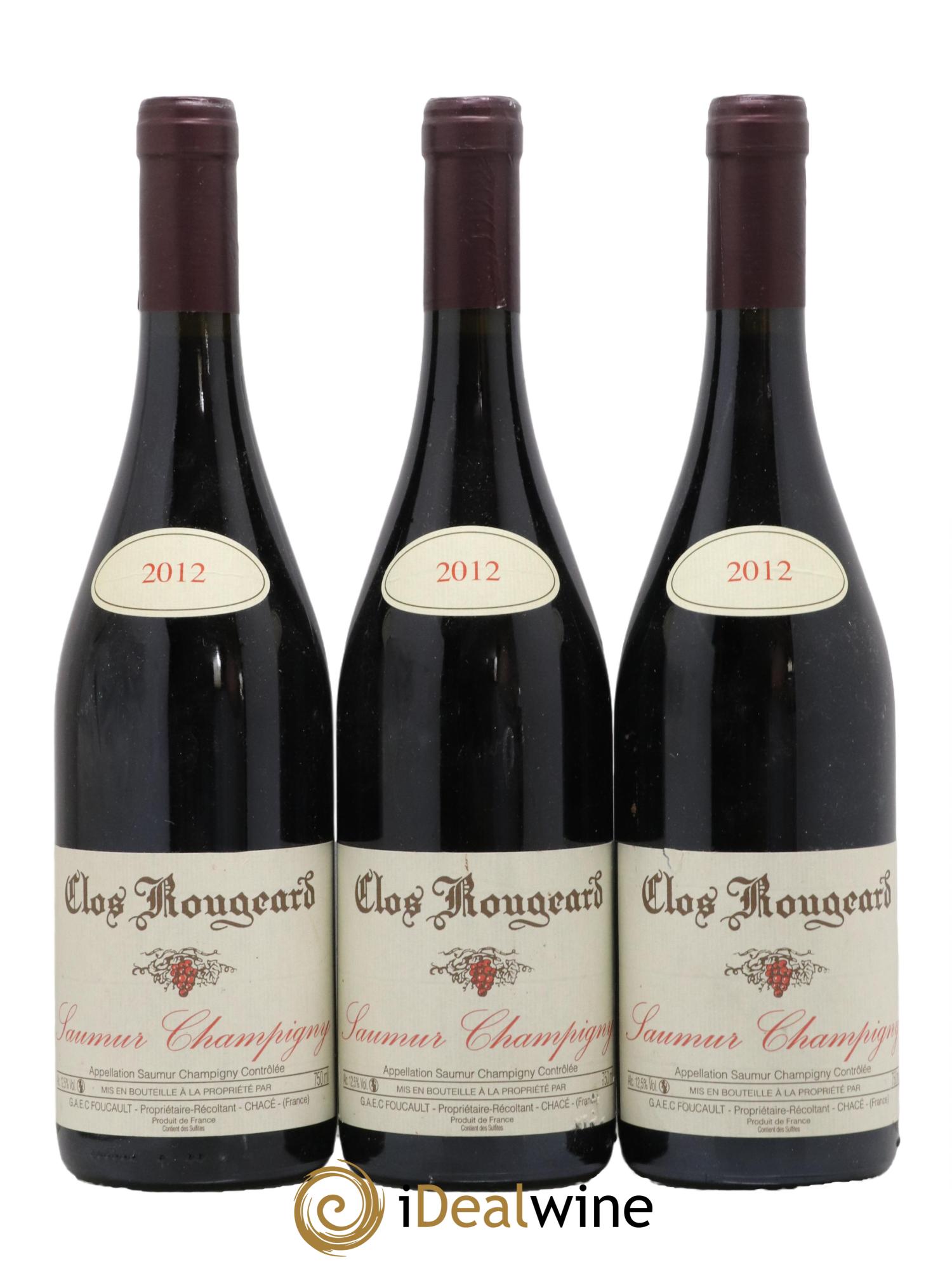 Saumur-Champigny Clos Rougeard 2012 - Posten von 3 Flaschen - 0