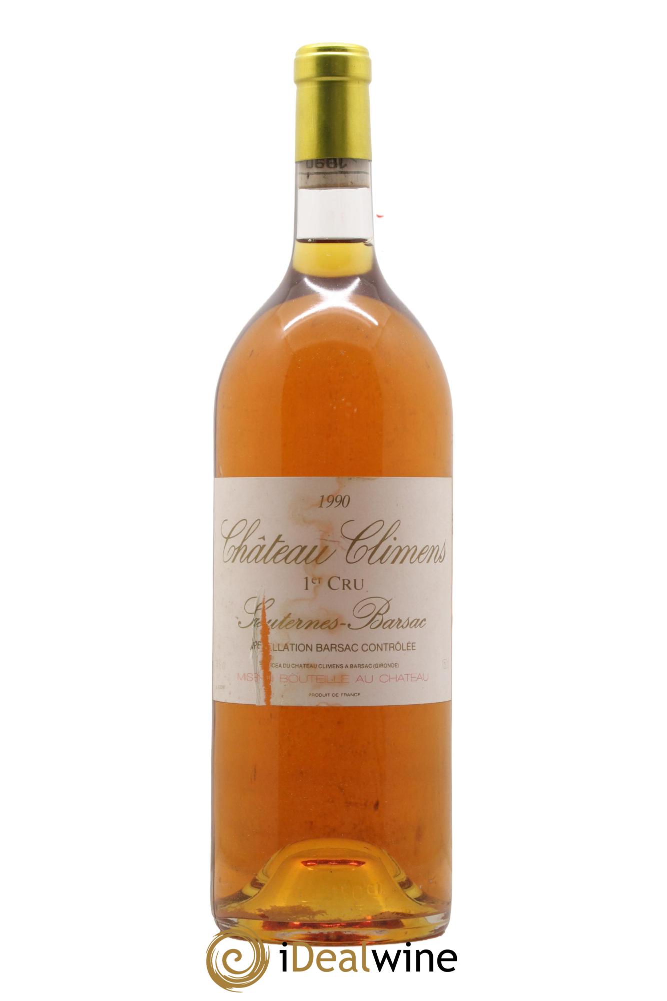 Château Climens 1er Grand Cru Classé 1990 - Lotto di 1 magnum - 0