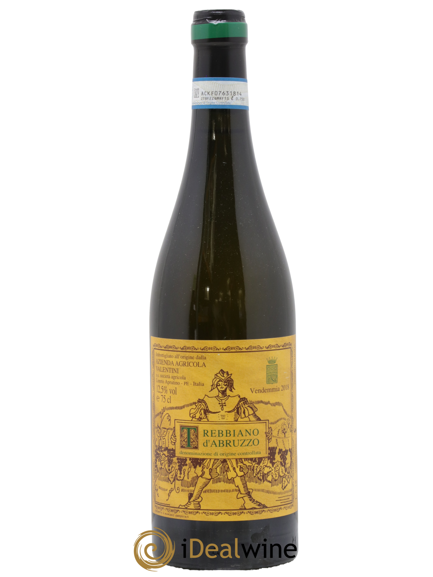 Trebbiano d'Abruzzo DOC Francesco Valentini 2018 - Posten von 1 Flasche - 0