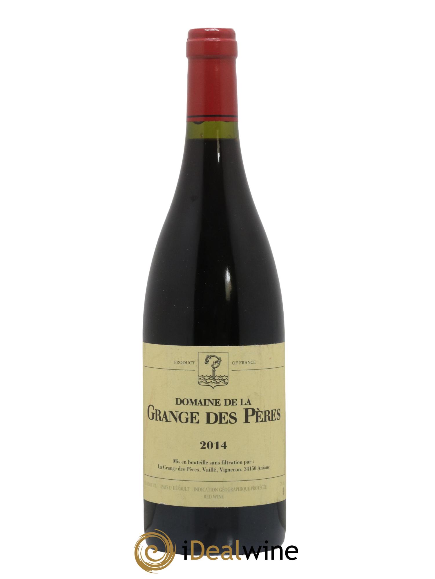 Pays d'Hérault Grange des Pères Laurent Vaillé 2014 - Lot de 1 bouteille - 0