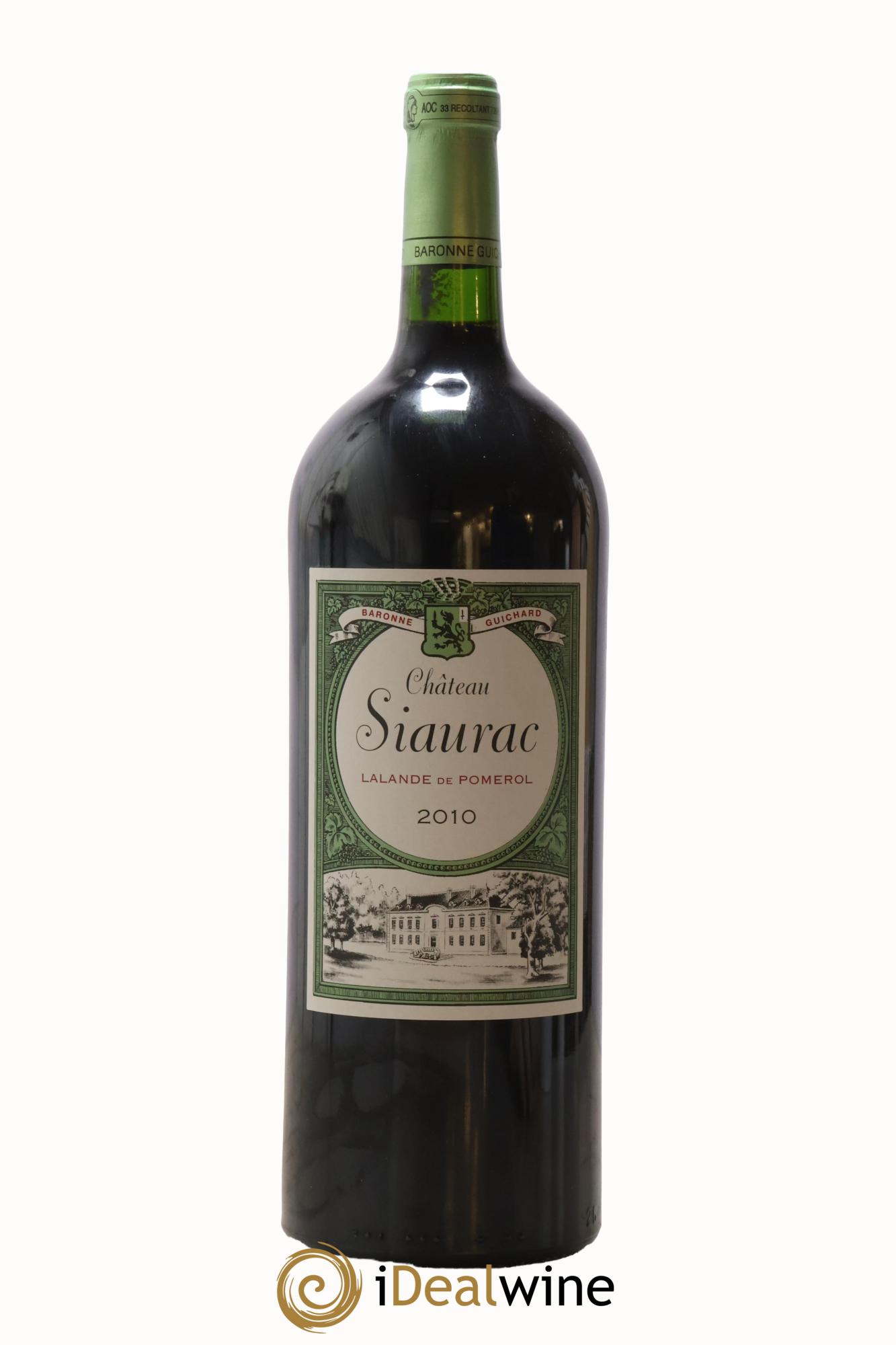 Château Siaurac 2010 - Lotto di 1 magnum - 0
