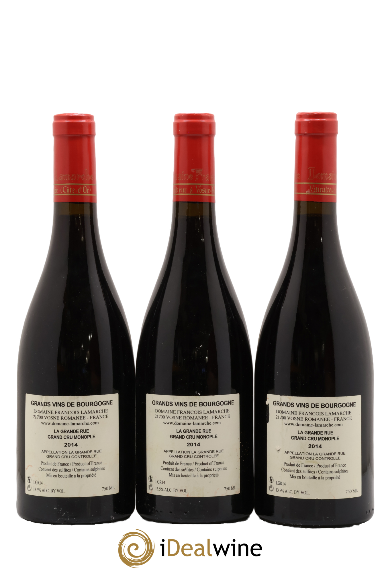 La Grande Rue Grand Cru Lamarche (Domaine) 2014 - Posten von 3 Flaschen - 1