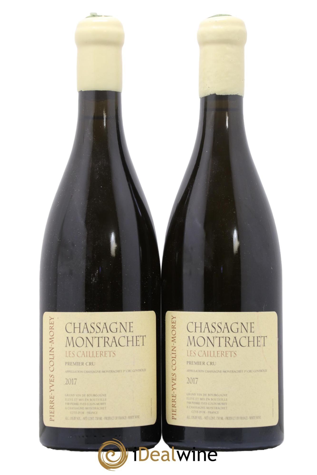 Chassagne-Montrachet 1er Cru Les Caillerets Pierre-Yves Colin Morey 2017 - Lot de 2 bouteilles - 0