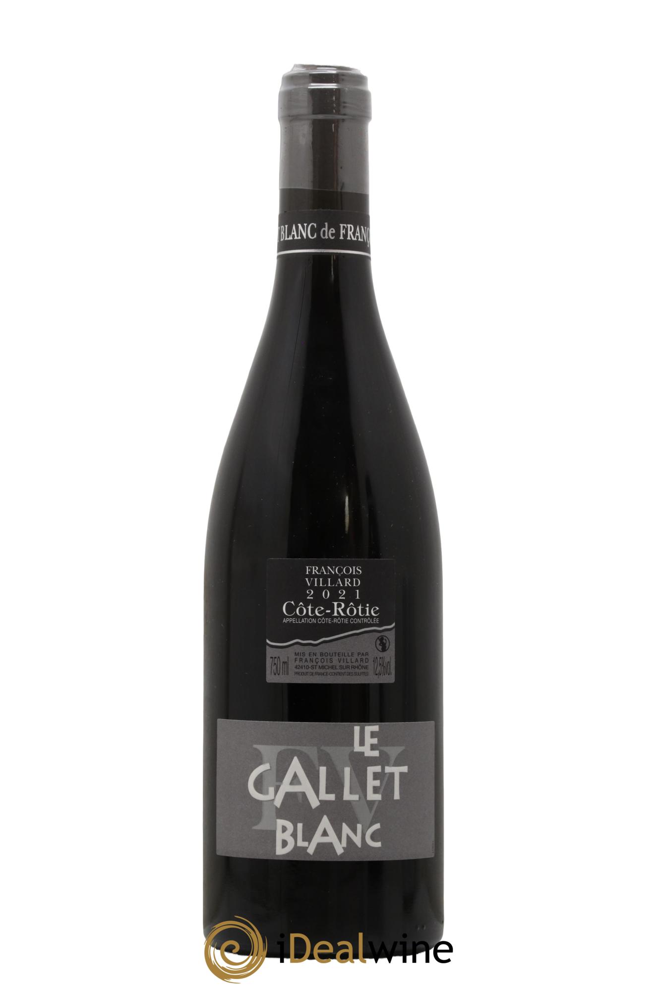 Côte-Rôtie Le Gallet Blanc François Villard 2021 - Lotto di 1 bottiglia - 0