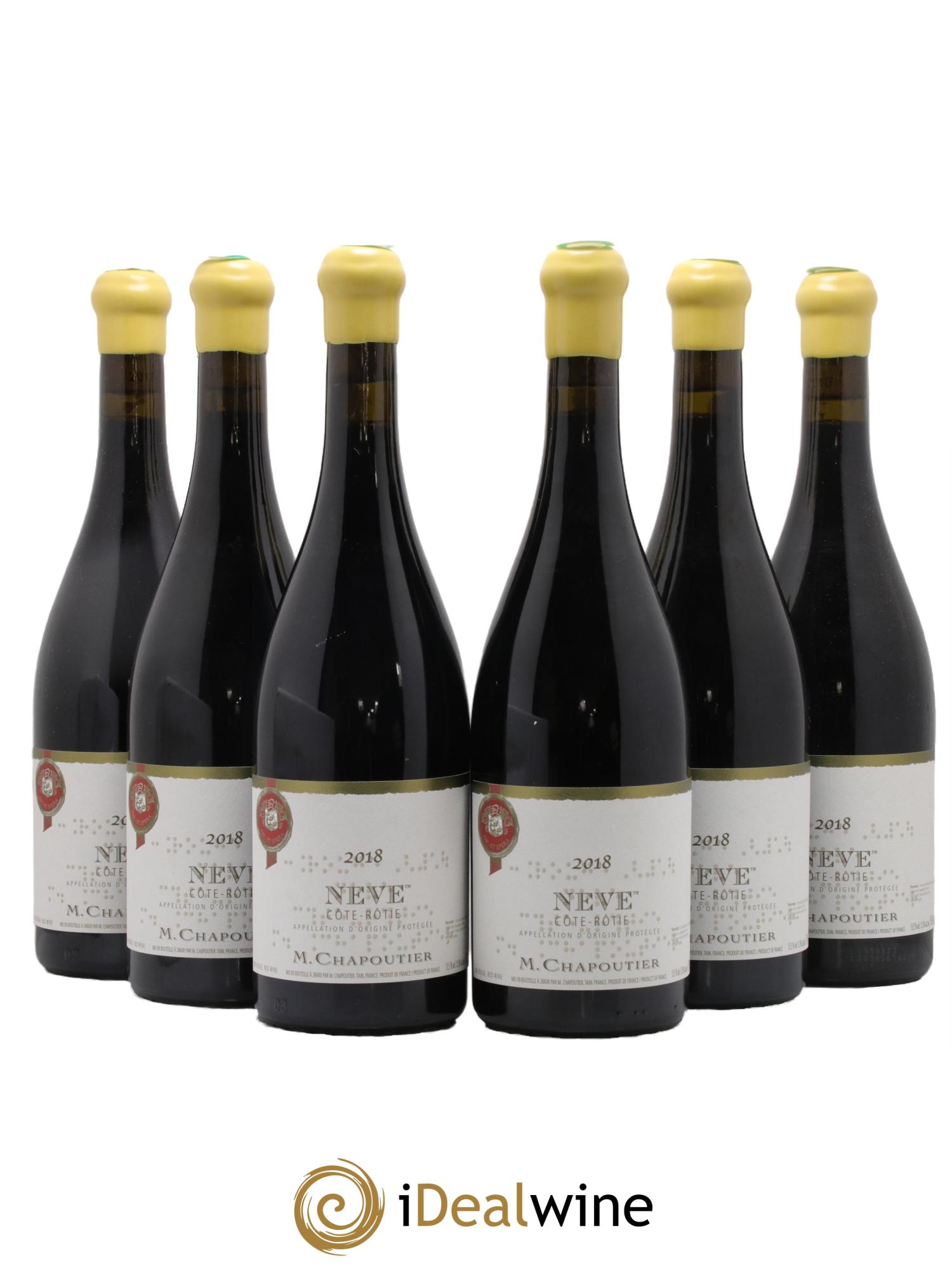 Côte-Rôtie La Neve Chapoutier 2018 - Lot de 6 bouteilles - 0