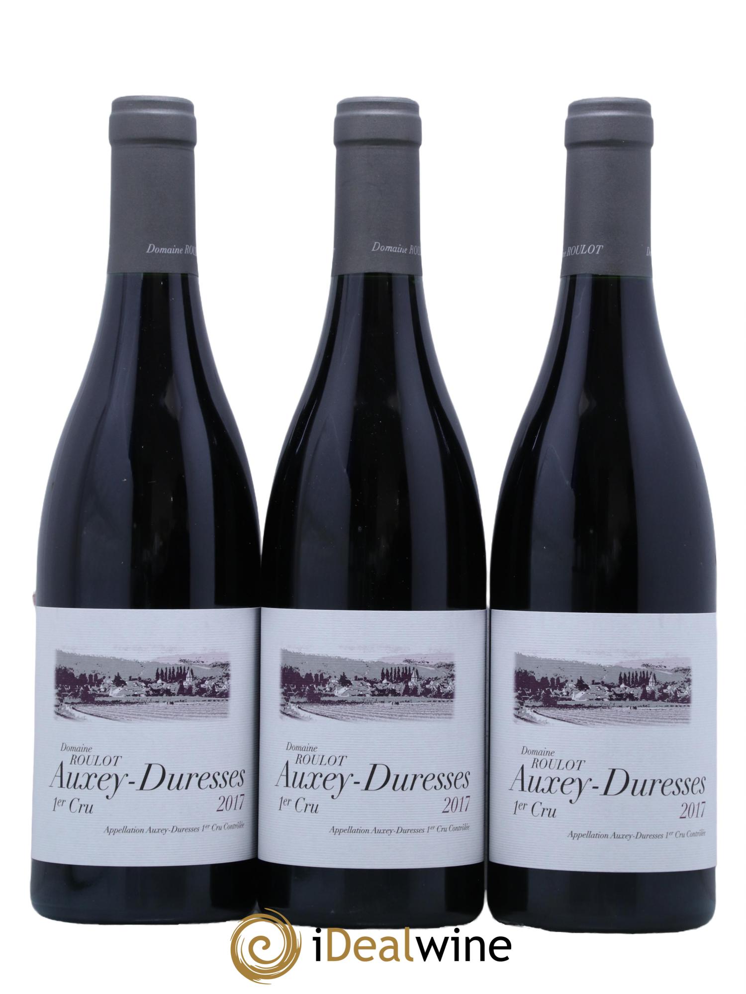 Auxey-Duresses 1er Cru Roulot (Domaine) 2017 - Lot de 3 bouteilles - 0