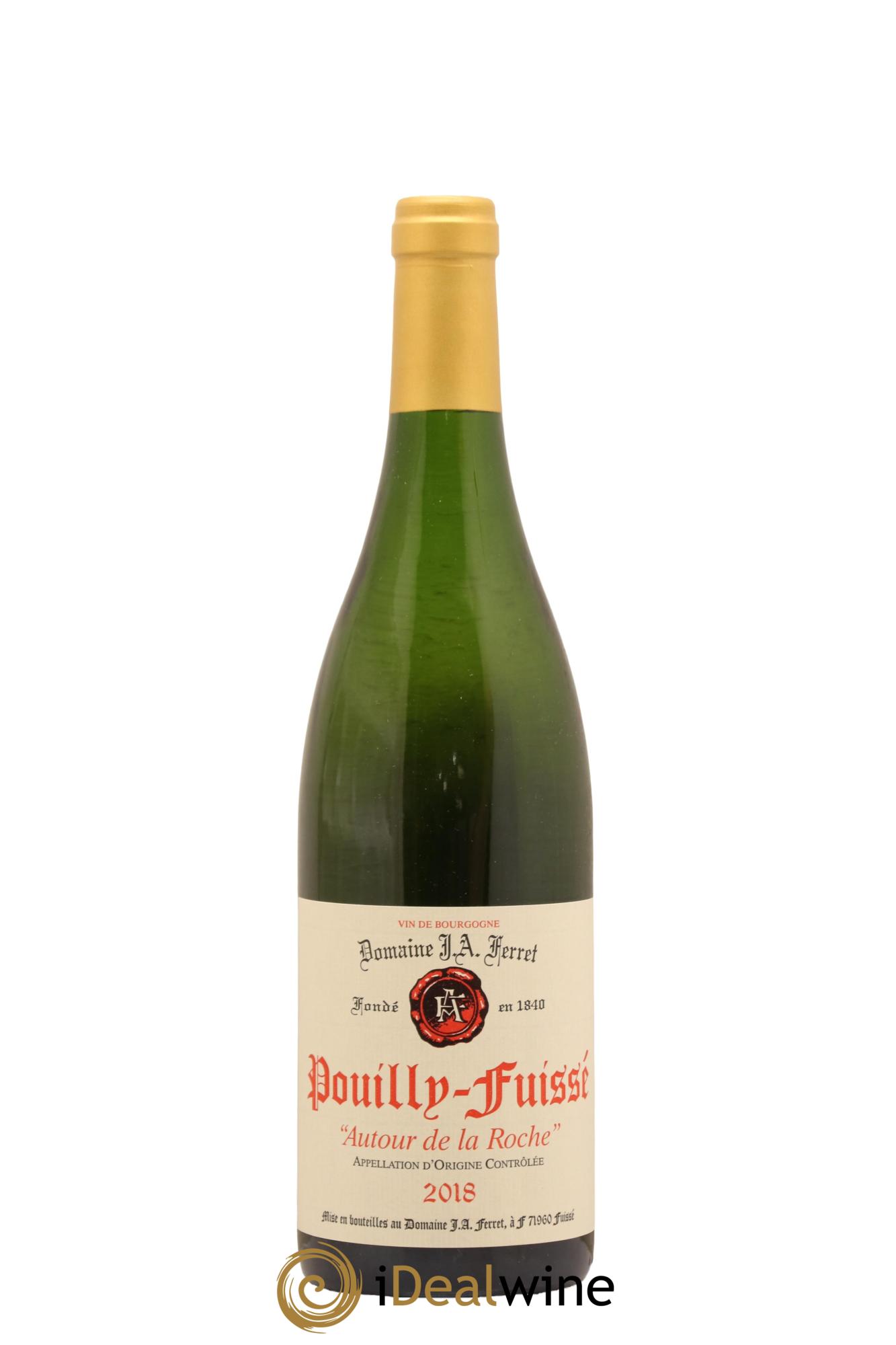 Pouilly-Fuissé Autour de la Roche J.A. Ferret (Domaine) 2018 - Lot of 1 bottle - 0
