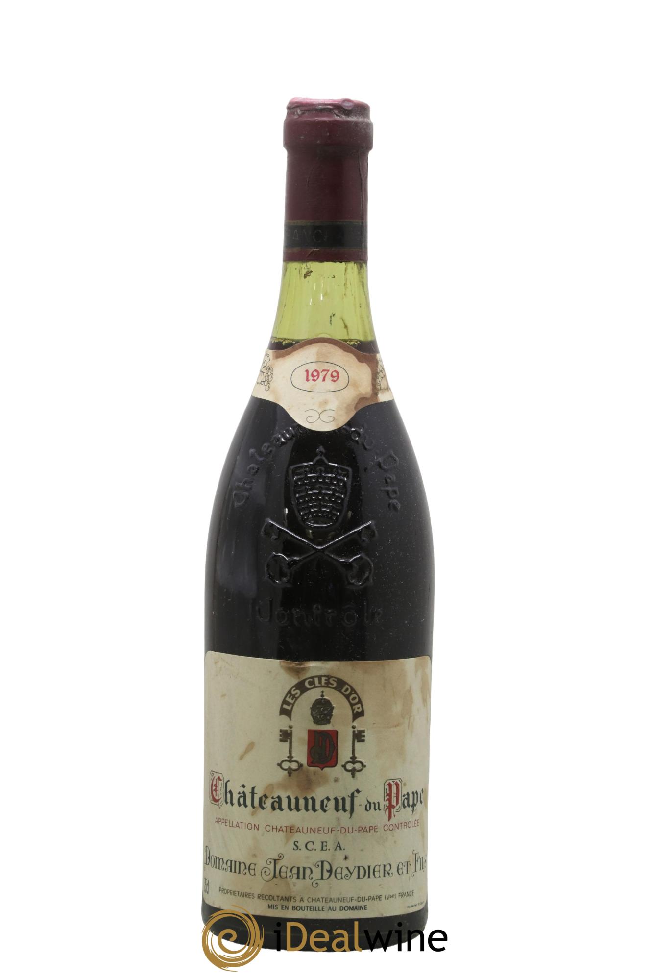 Châteauneuf-du-Pape Domaine Jean Deydier 1979 - Lot de 1 bouteille - 0