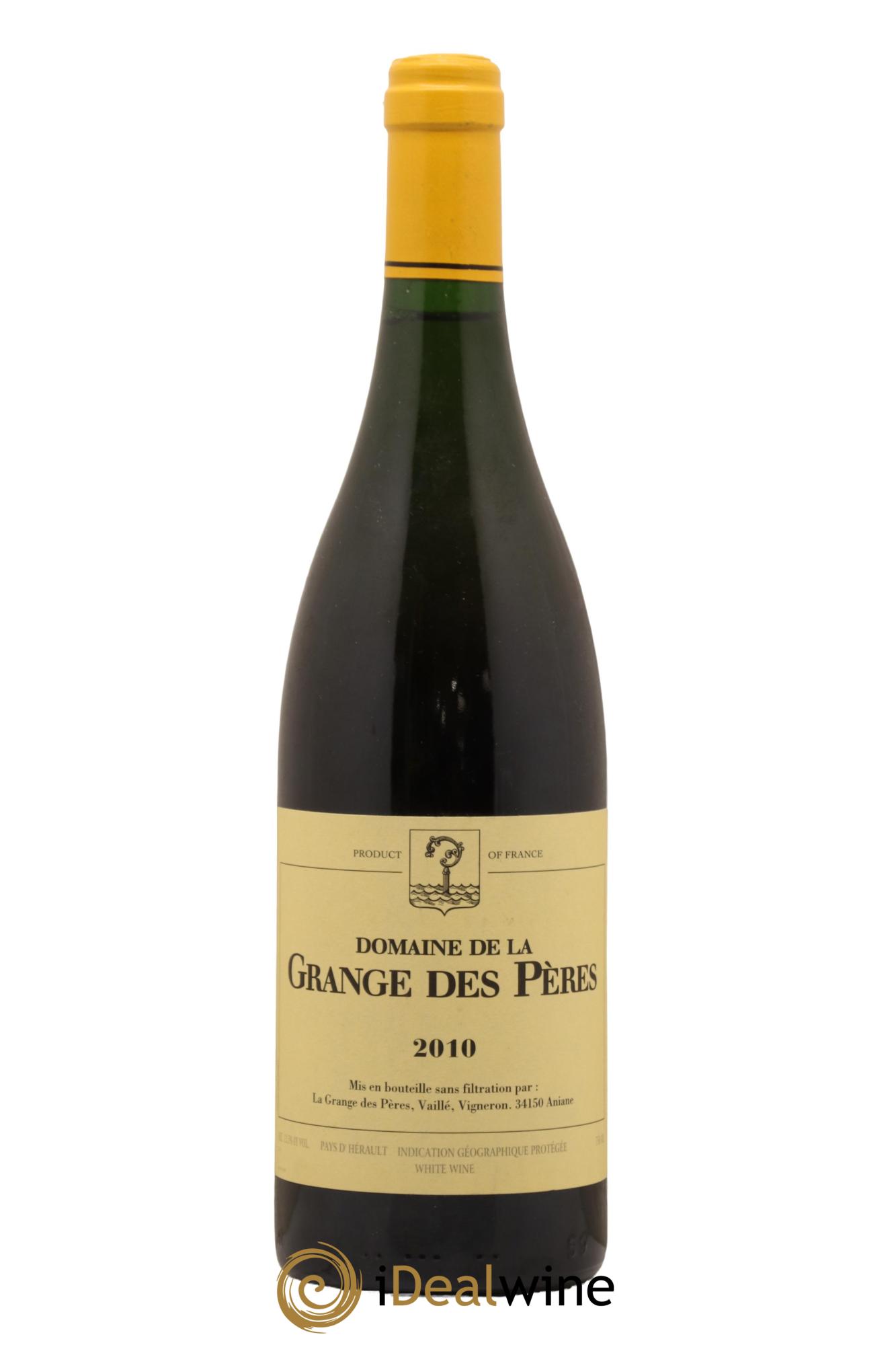 Pays d'Hérault Grange des Pères Laurent Vaillé 2010 - Lot de 1 bouteille - 0
