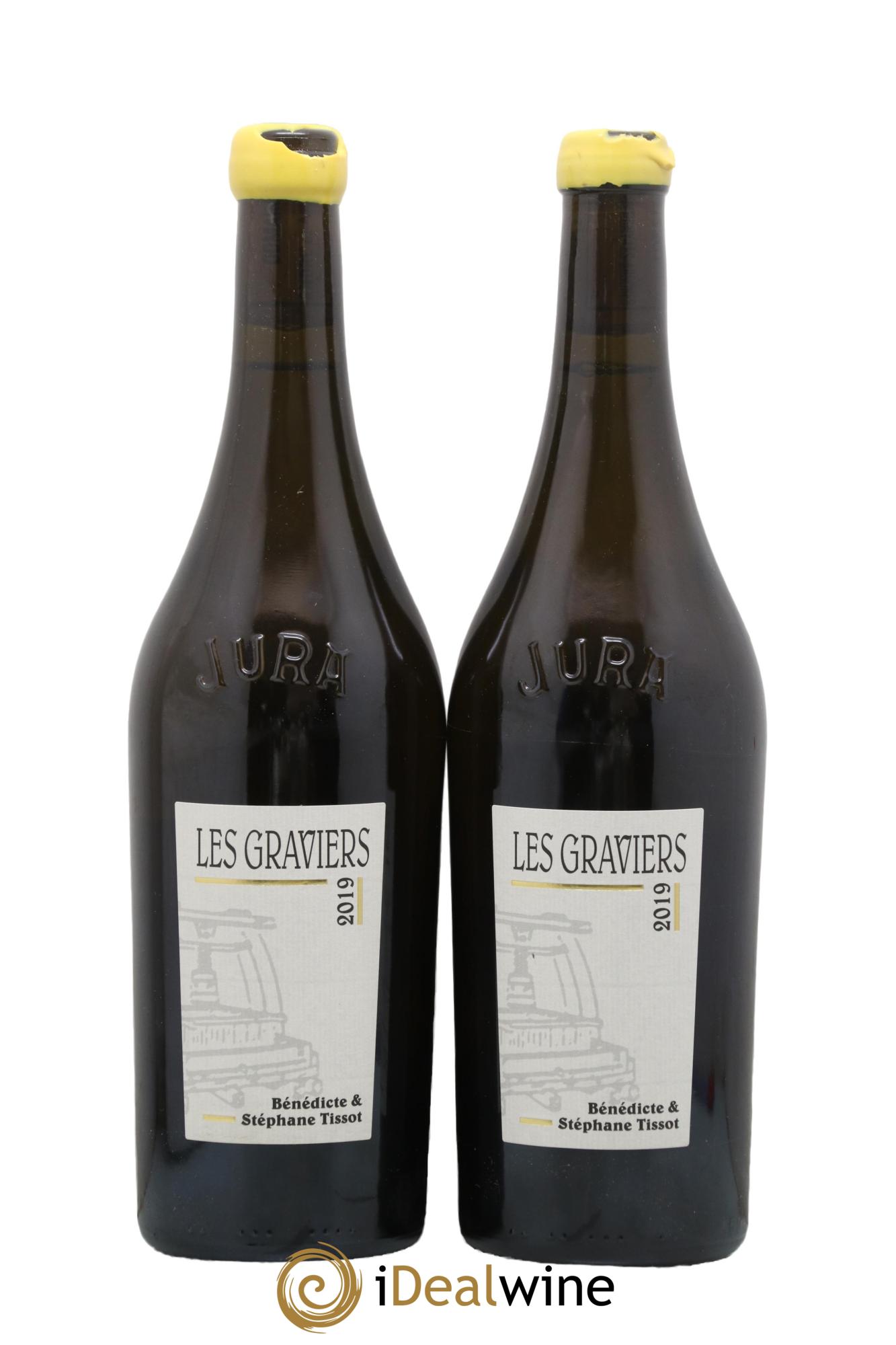 Arbois Chardonnay Les Graviers Bénédicte et Stéphane Tissot 2019 - Posten von 2 Flaschen - 0