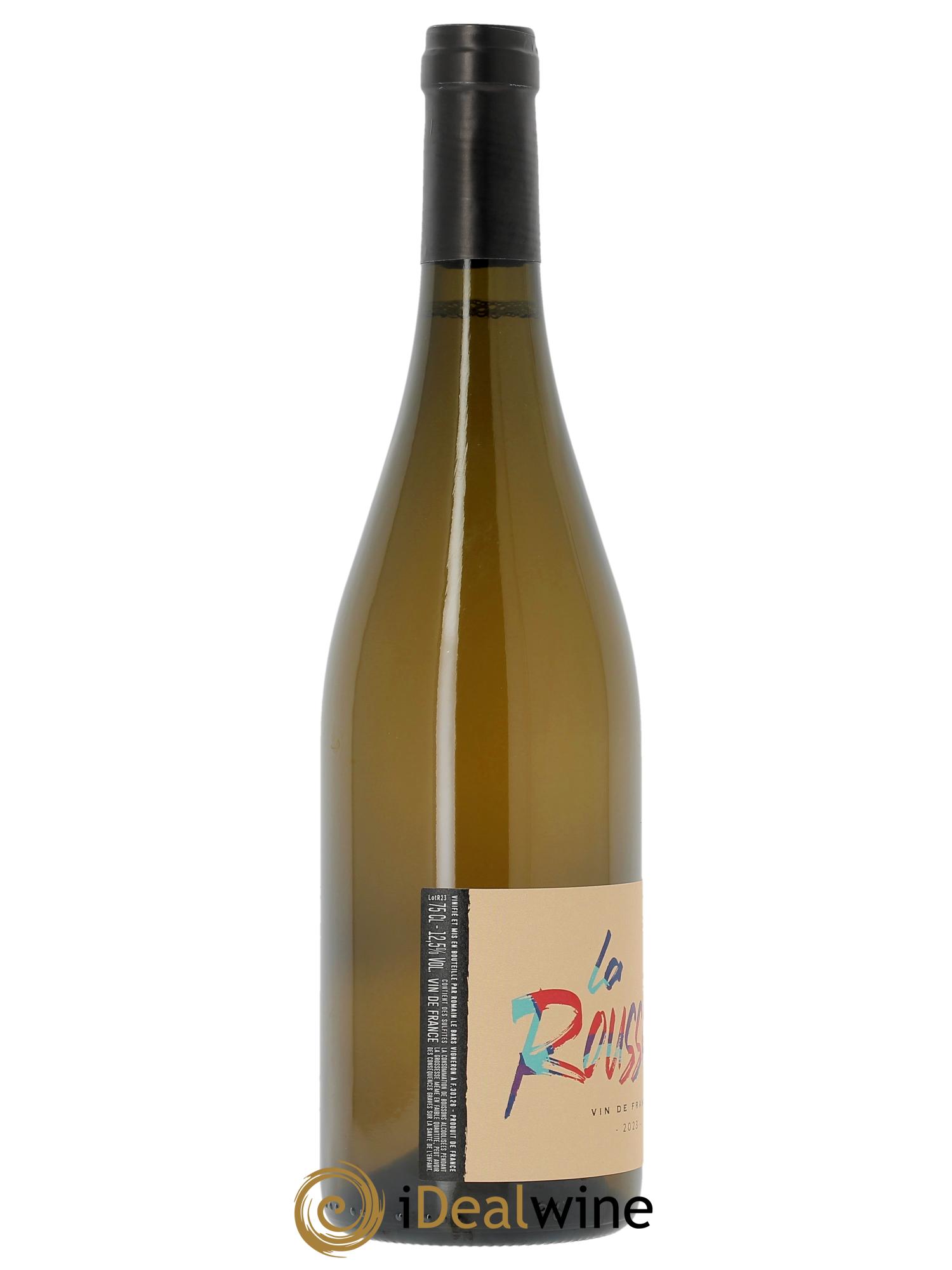 Vin de France La Roussanne Romain Le Bars 2023 - Lot de 1 bouteille - 1