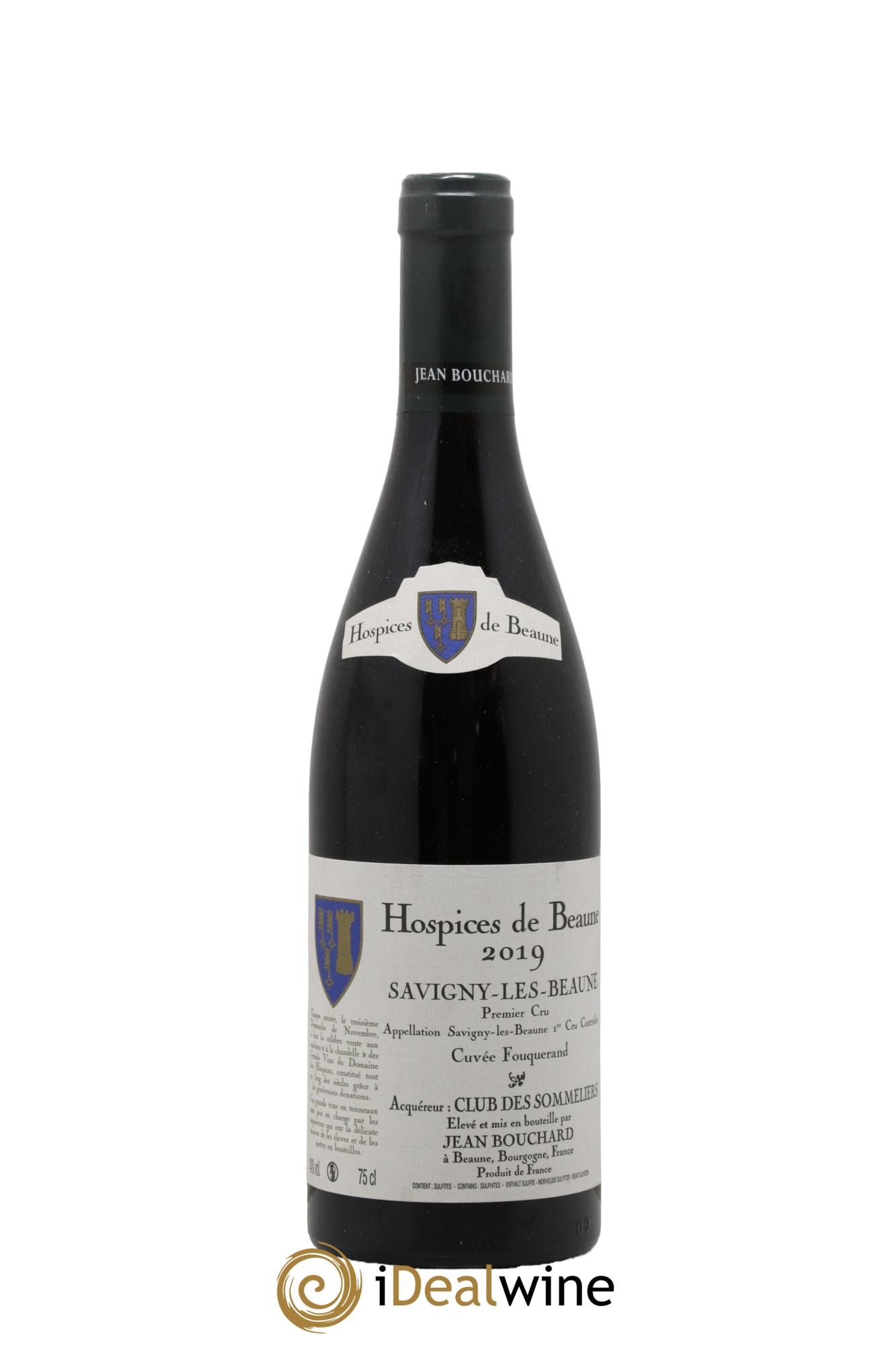 Savigny-lès-Beaune Hospices de Beaune Cuvée Fouquerand Jean Bouchard 2019 - Lot de 1 bouteille - 0