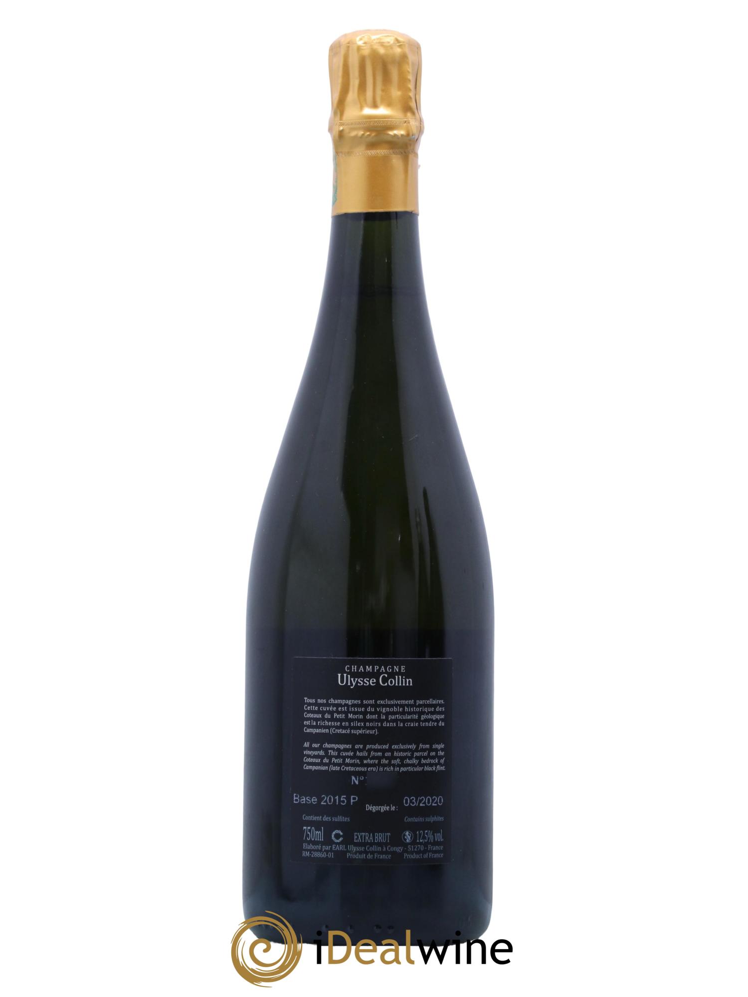 Les Pierrières Blancs de Blancs Extra-Brut Ulysse Collin - Lot de 1 bouteille - 1