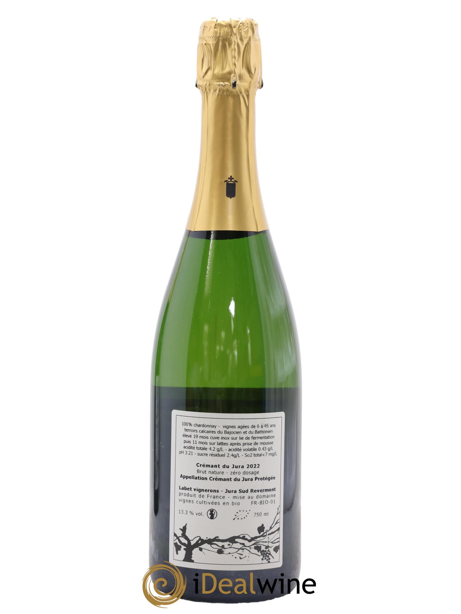 Crémant du Jura Romain - Julien - Charline Labet 2022 - Lot of 1 bottle - 1