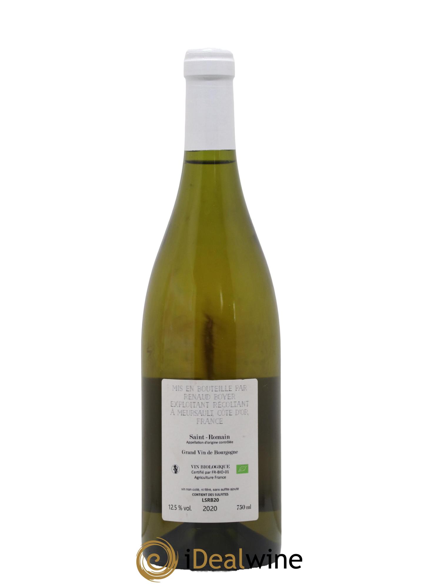 Saint-Romain Renaud Boyer 2020 - Lot of 1 bottle - 1