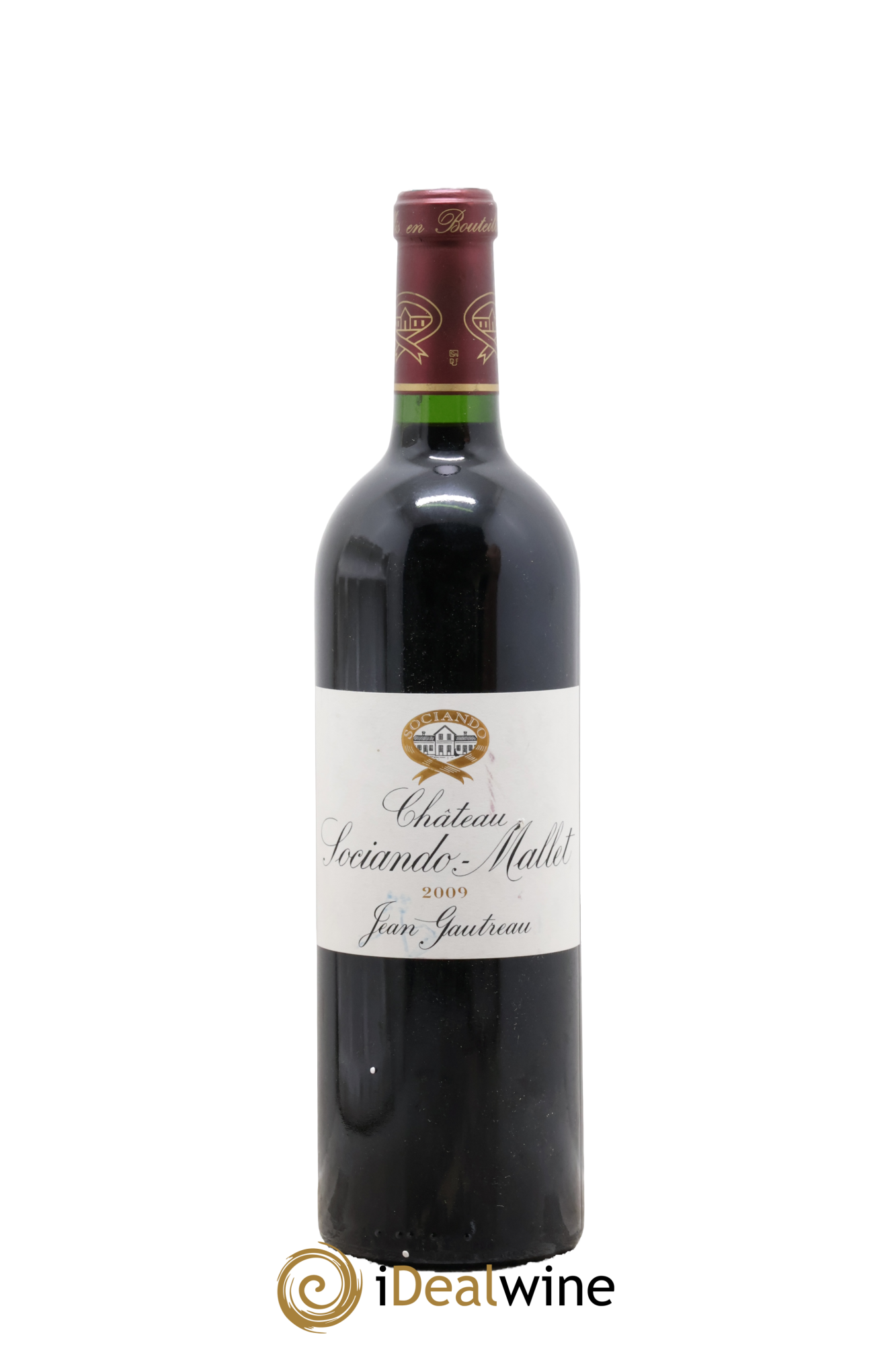 Château Sociando Mallet 2009 - Lot de 1 bouteille - 0