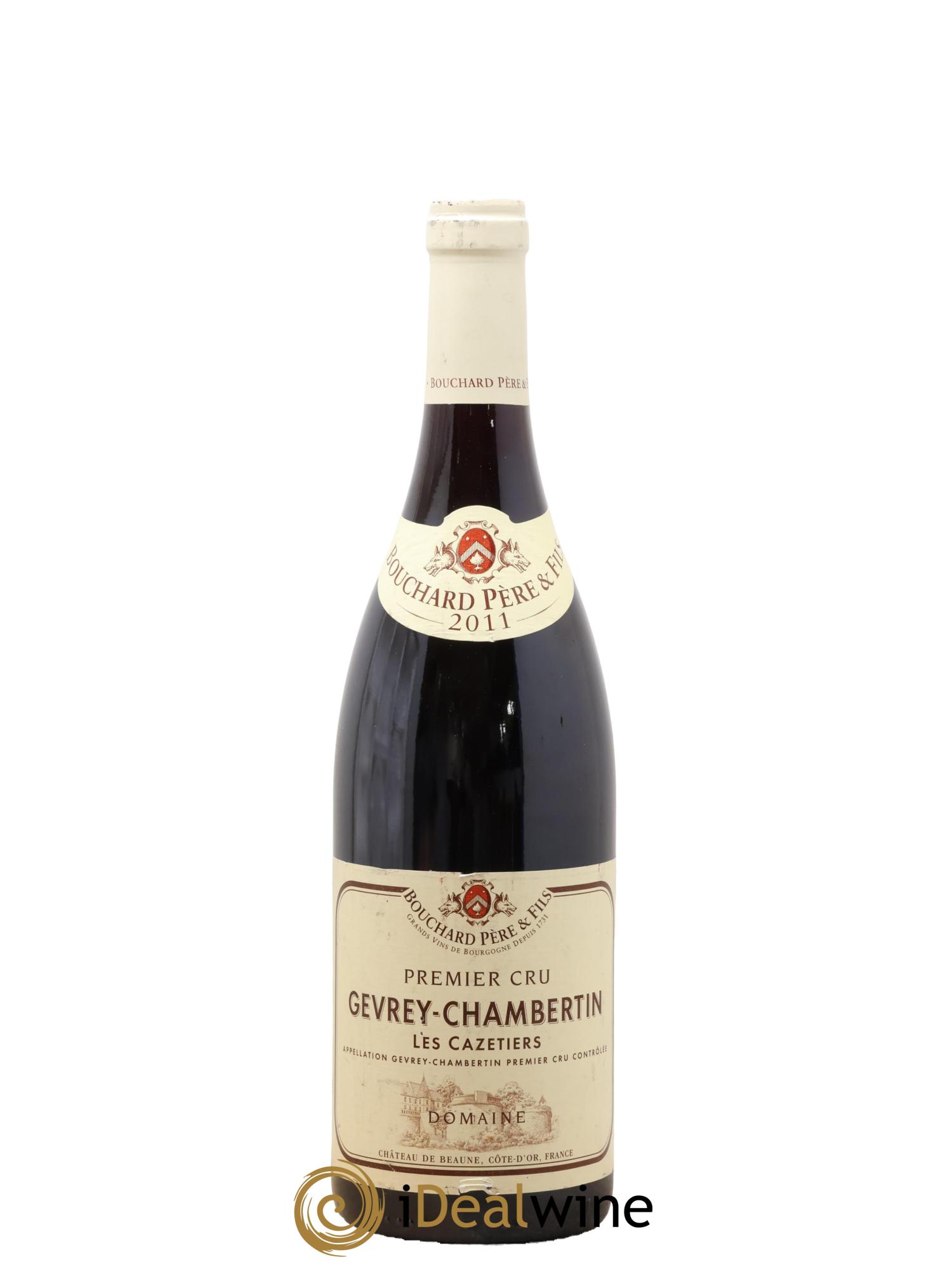 Gevrey-Chambertin 1er Cru Les Cazetiers Bouchard Père & Fils 2011 - Lot of 1 bottle - 0
