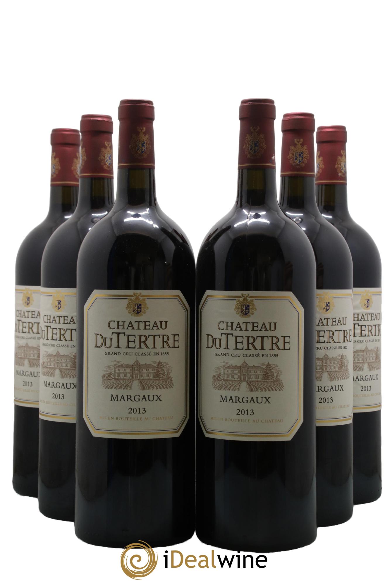 Château du Tertre 5ème Grand Cru Classé 2013 - Lot de 6 magnums - 0