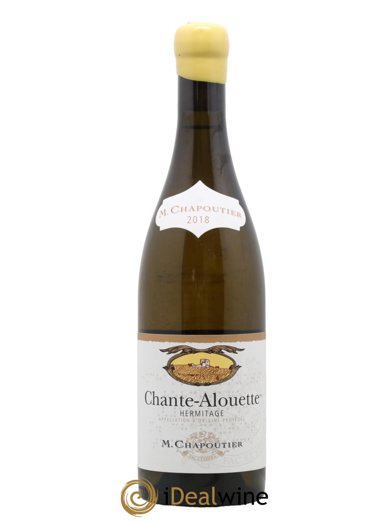 Hermitage Chante Alouette Chapoutier 2018 - Lot de 1 bouteille - 0