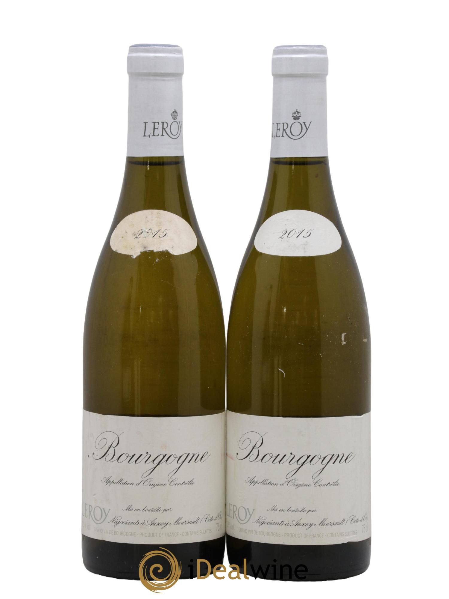 Bourgogne Leroy SA 2015 - Posten von 2 Flaschen - 0
