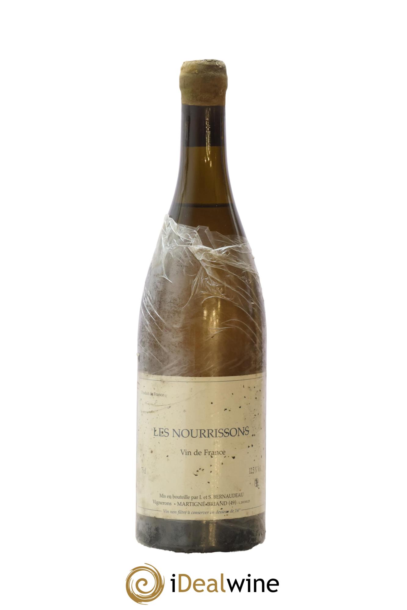 Vin de France Les Nourrissons Stéphane Bernaudeau 2013 - Lot de 1 bouteille - 0
