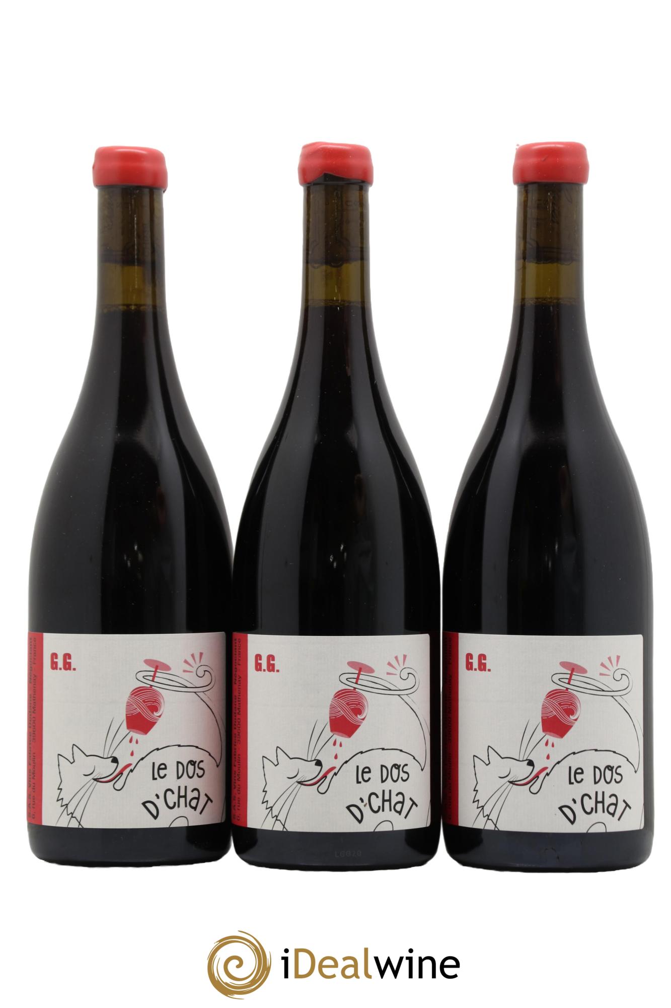 Vin de France GG Le Dos D Chat Domaine Fabrice Dodane 2020 - Lot de 3 bouteilles - 0