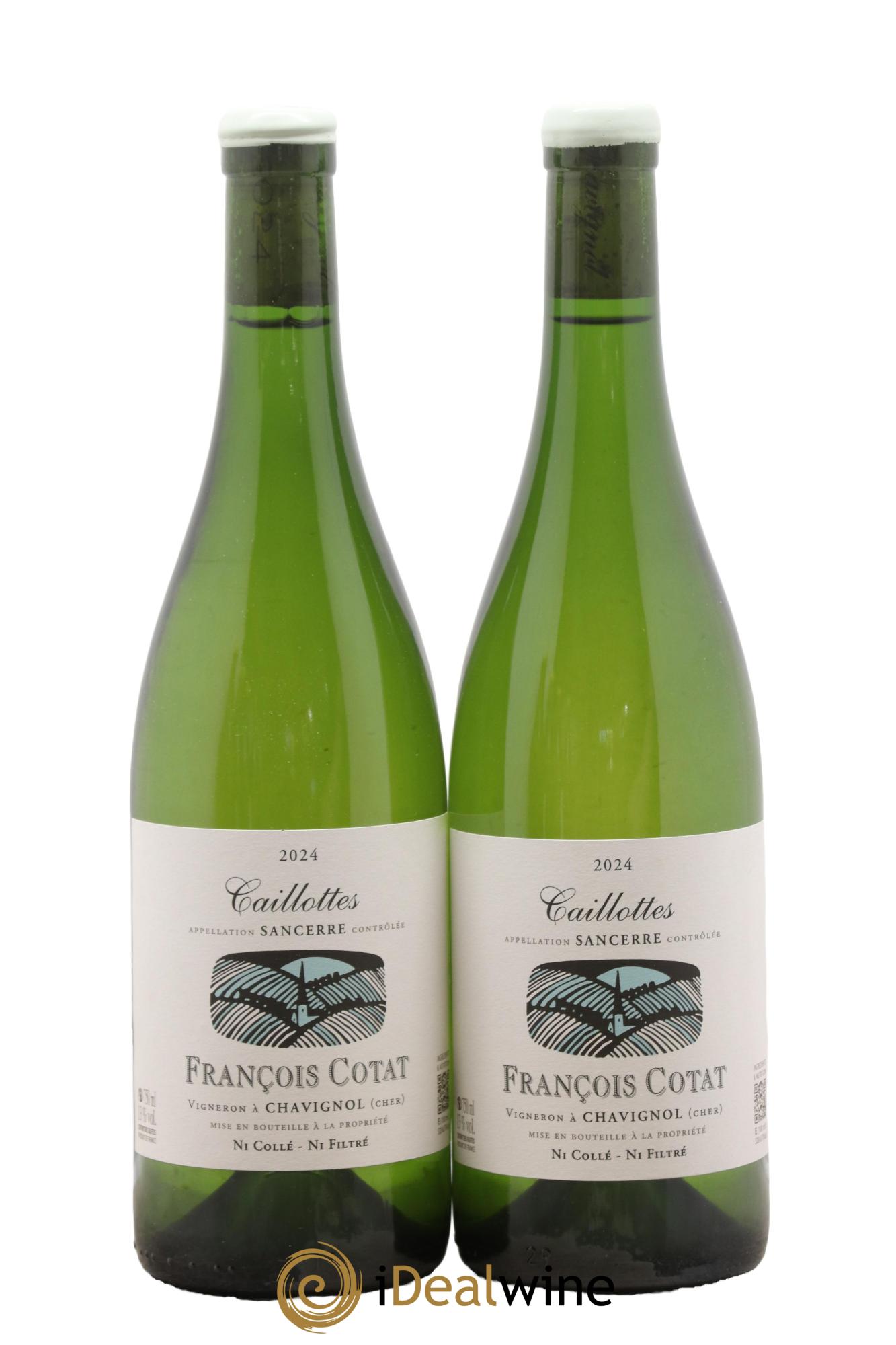 Sancerre Les Caillottes François Cotat 2024 - Posten von 2 Flaschen - 0