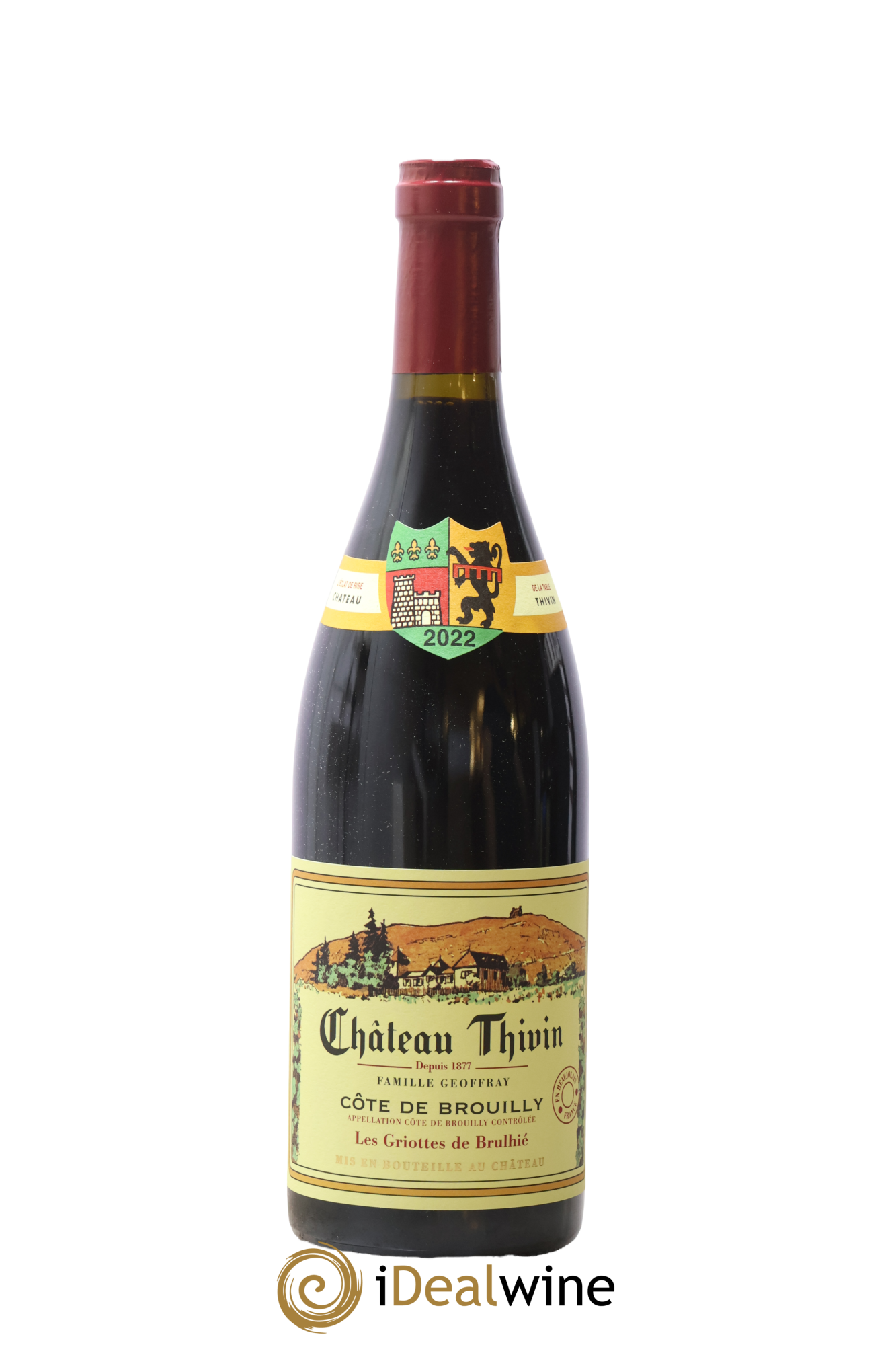 Côte de Brouilly Les Griottes de Brulhié Château Thivin 2022 - Posten von 1 Flasche - 0