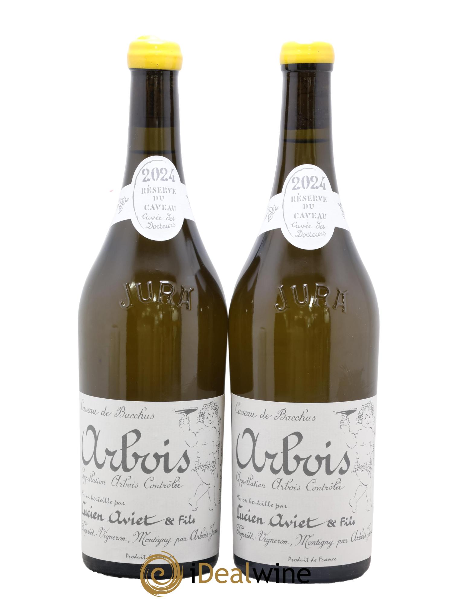 Arbois Melon à Queue Rouge Cuvée des Docteurs Lucien Aviet (Domaine) 2024 - Lot of 2 bottles - 0