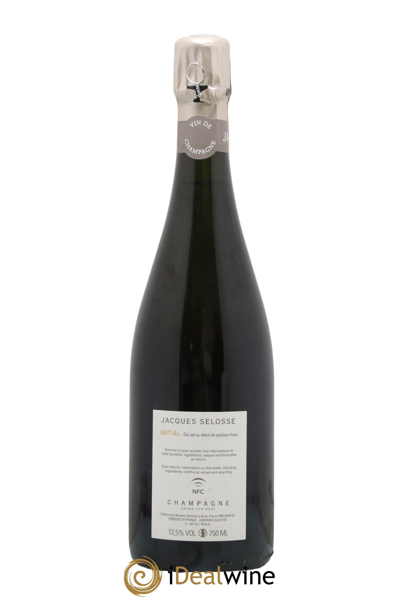 Initial Brut Jacques Selosse - Lot de 1 bouteille - 1