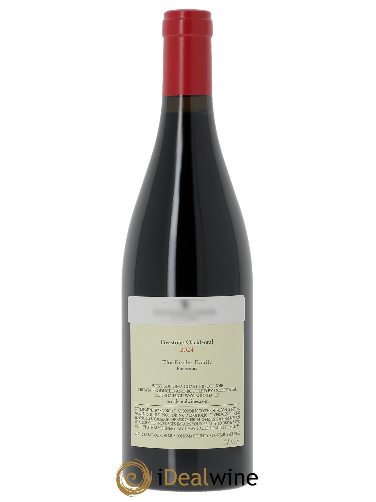 Sonoma Coast Occidental Freestone-Occidental 2024 - Lot de 1 bouteille - 1
