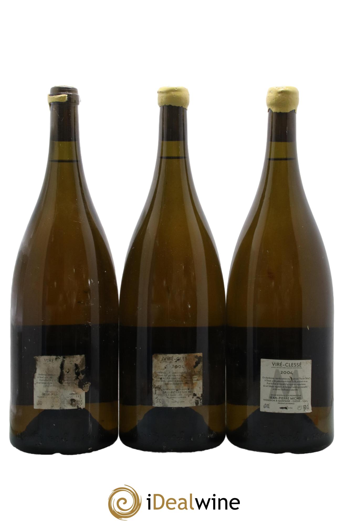 Viré-Clessé Vieilles vignes Sur le Chene Domaine Michel 2004 - Lot de 3 magnums - 1