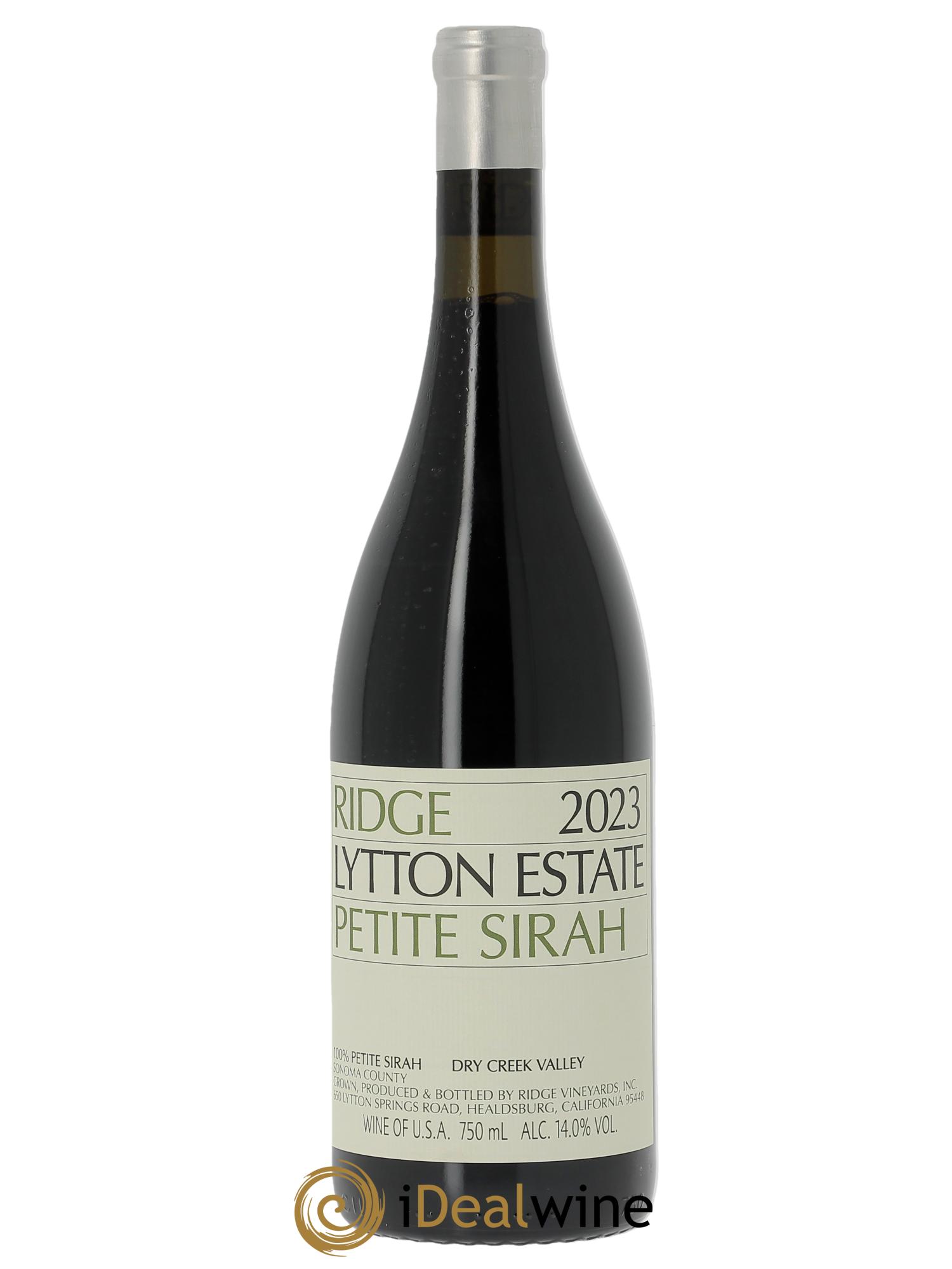 Dry Creek Valley Lytton Estate Petite Sirah Ridge Vineyards 2023 - Lote de 1 botella - 0